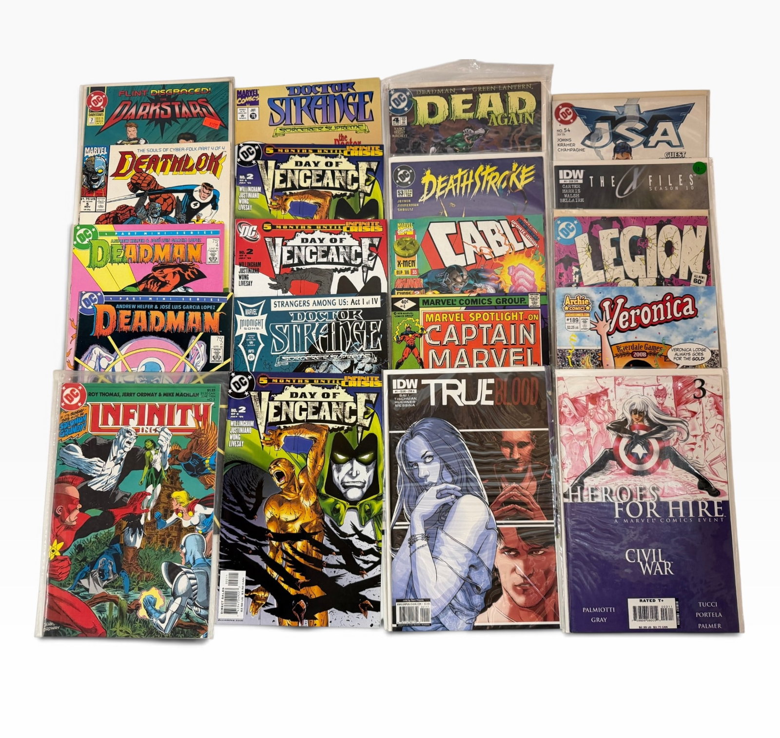 Mixed Comic Book Lot Deadman Doctor Strange Cable True Blood More (1 of 3)