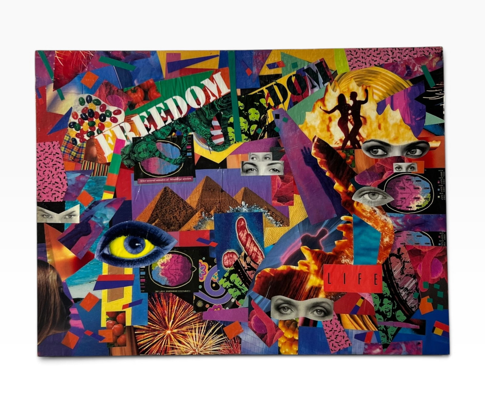 Pop Art Collage Freedom Life (1 of 5)