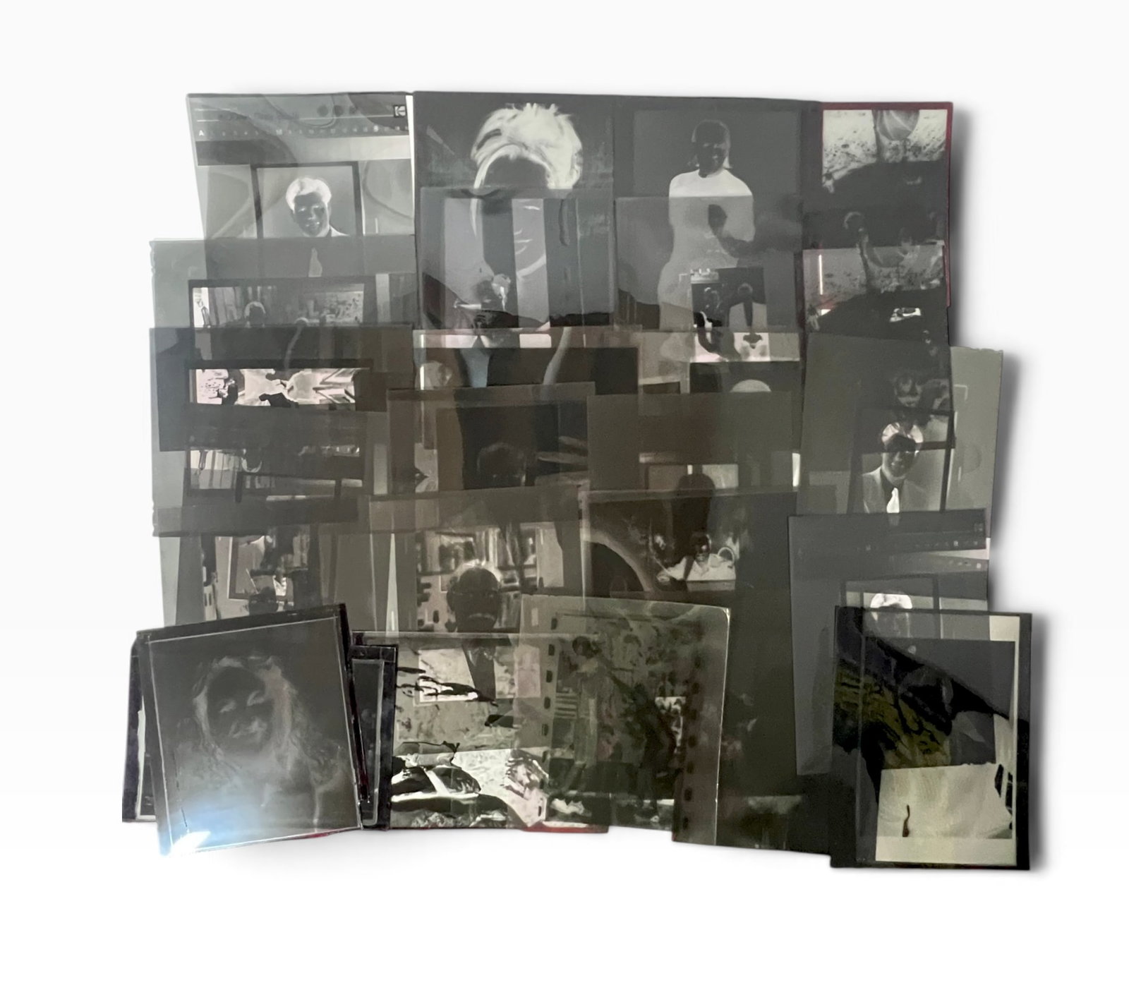 Large Group of Vintage Music And Movie Celebrity Editorial Photo Negatives 85 x 10 (1 of 7)