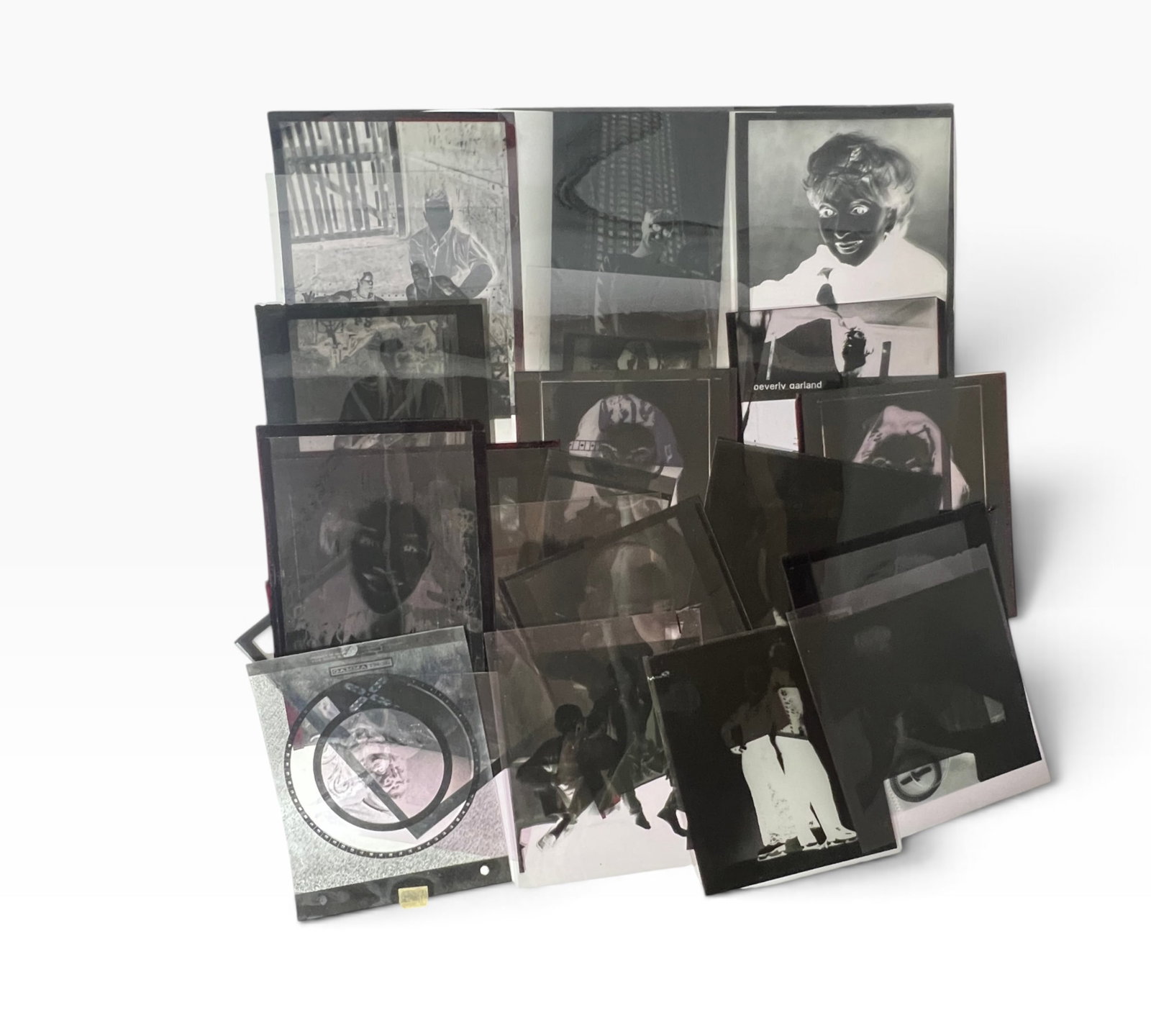 Large Group of Vintage Editorial Music And Movie Celebrity Photo 25 Negatives 85 x 10 (1 of 7)