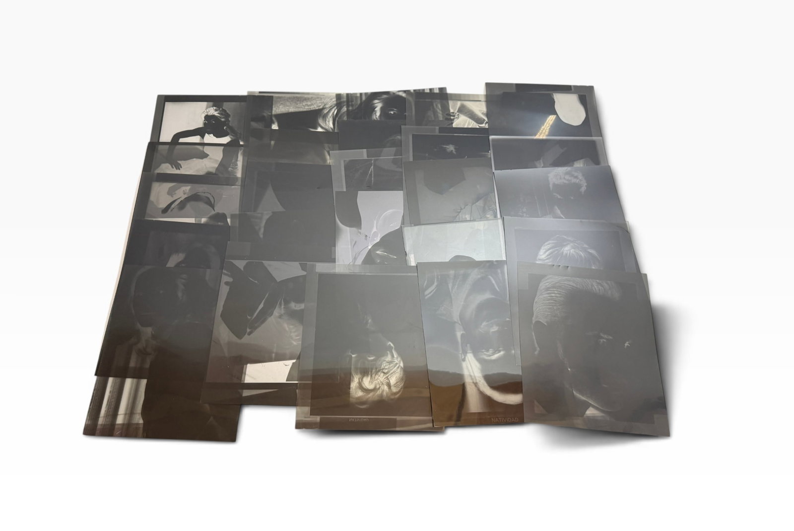 Large Group of Vintage Fashion Celebrity Celebrity Sports Music And Movie Portrait Negatives (1 of 4)