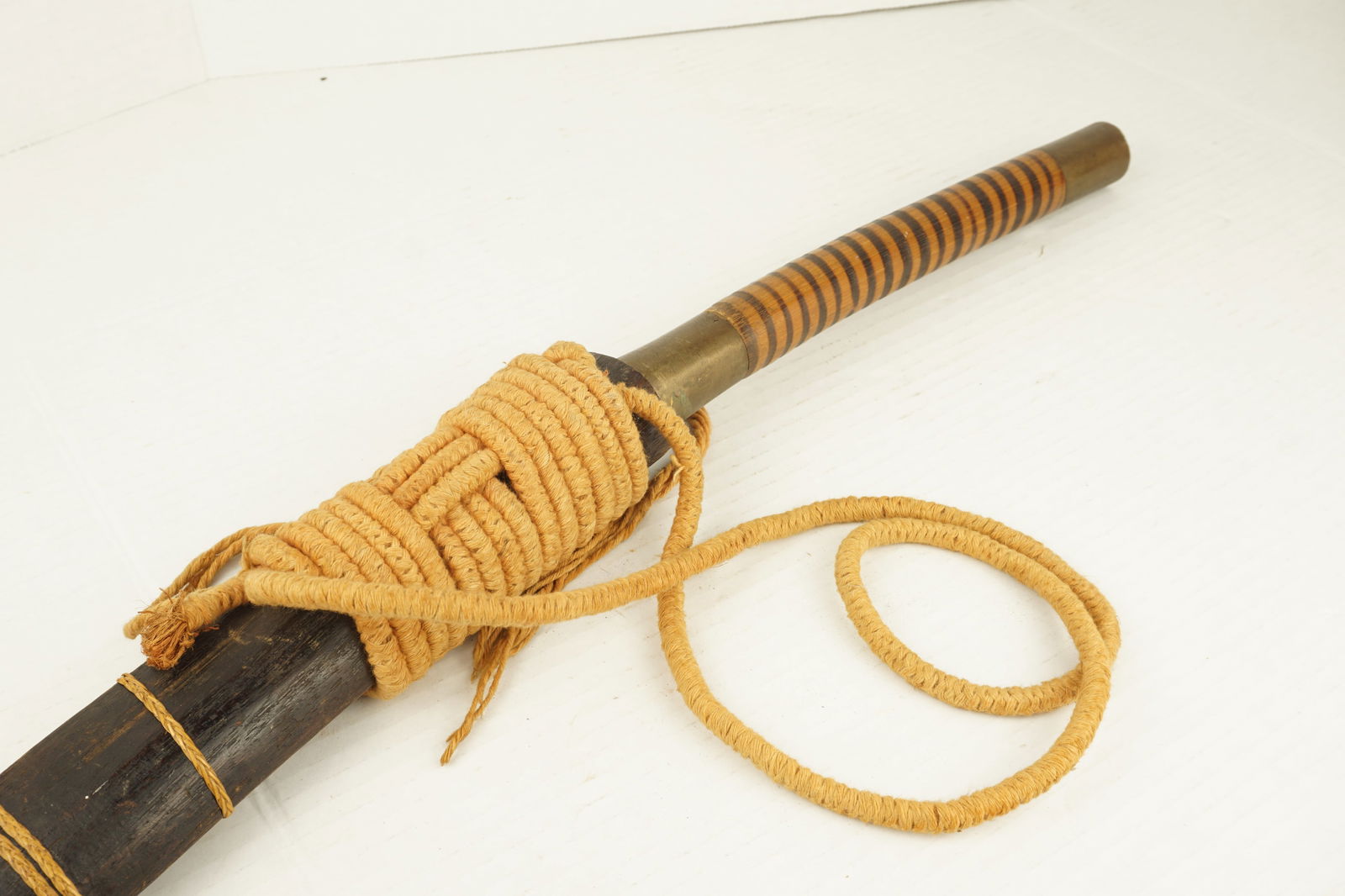 Mid-Century Burmese Dha Sword - 2