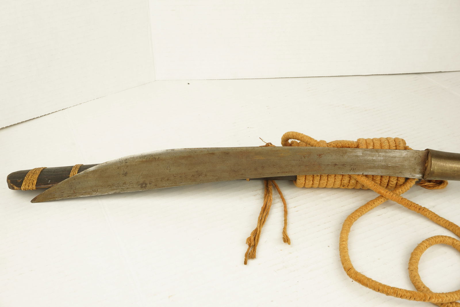 Mid-Century Burmese Dha Sword - 4