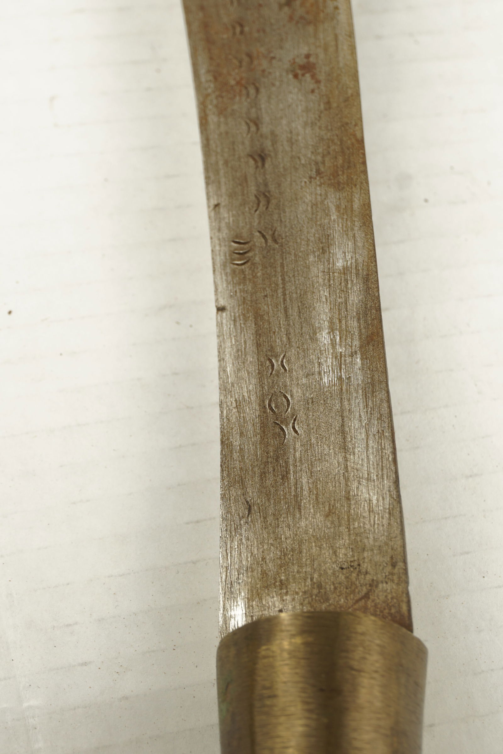 Mid-Century Burmese Dha Sword - 5