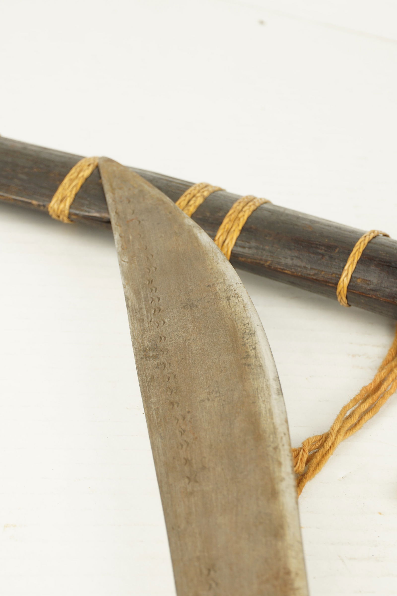 Mid-Century Burmese Dha Sword - 6