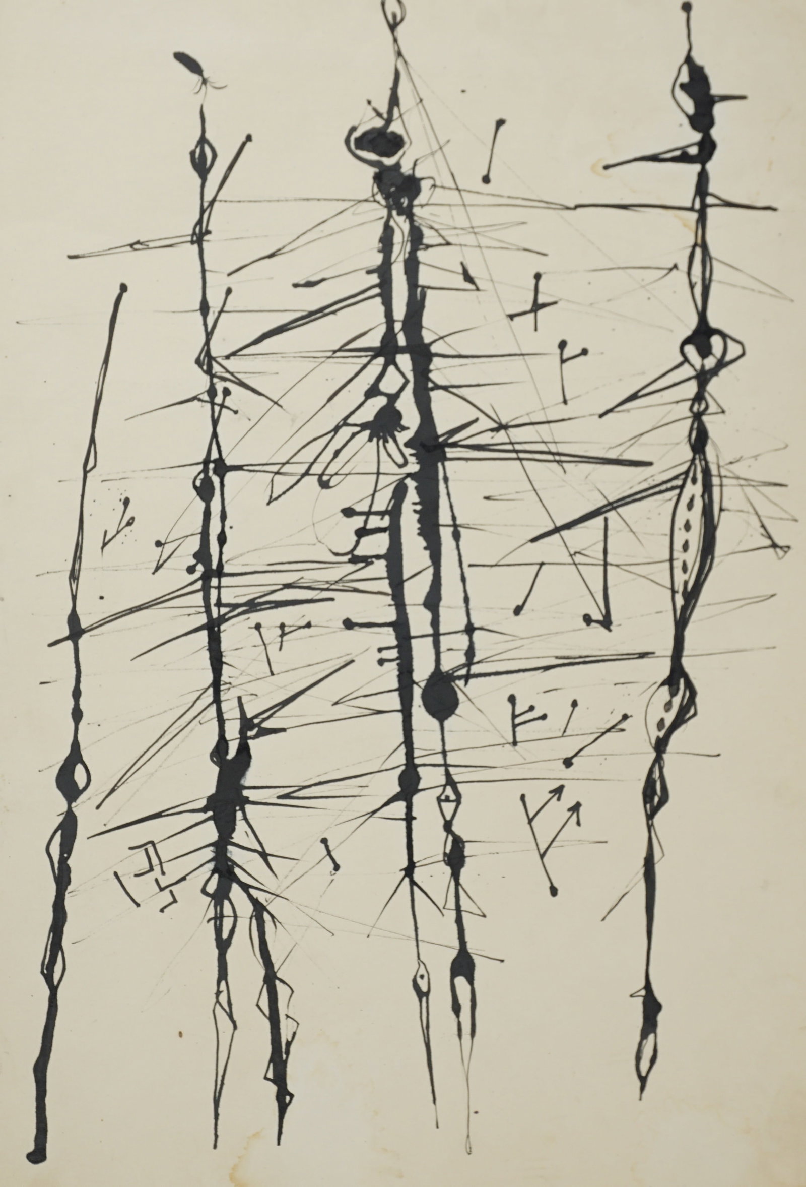 Felix Ruvolo (American, 1912-1992): Felix Ruvolo (American, 1912-1992) Mixed Media on paper. Unframed. Most are signed by Ruvolo, check the photos. Provenance note: This item is from the San Francisco estate of Antonio Ruvolo, the son o