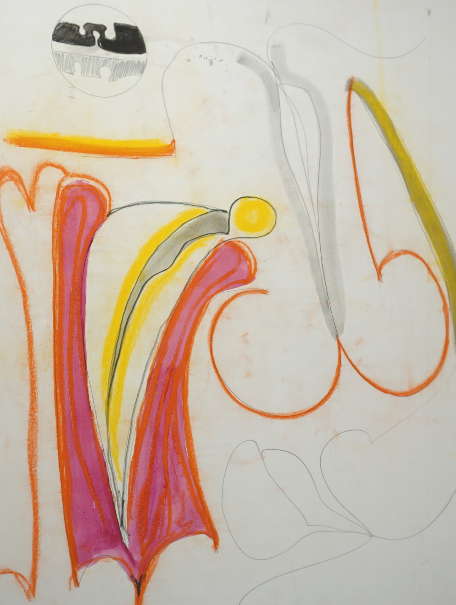 Felix Ruvolo (American, 1912-1992): Felix Ruvolo (American, 1912-1992) Mixed Media on paper. Unframed. Most are signed by Ruvolo, check the photos. Provenance note: This item is from the San Francisco estate of Antonio Ruvolo, the son