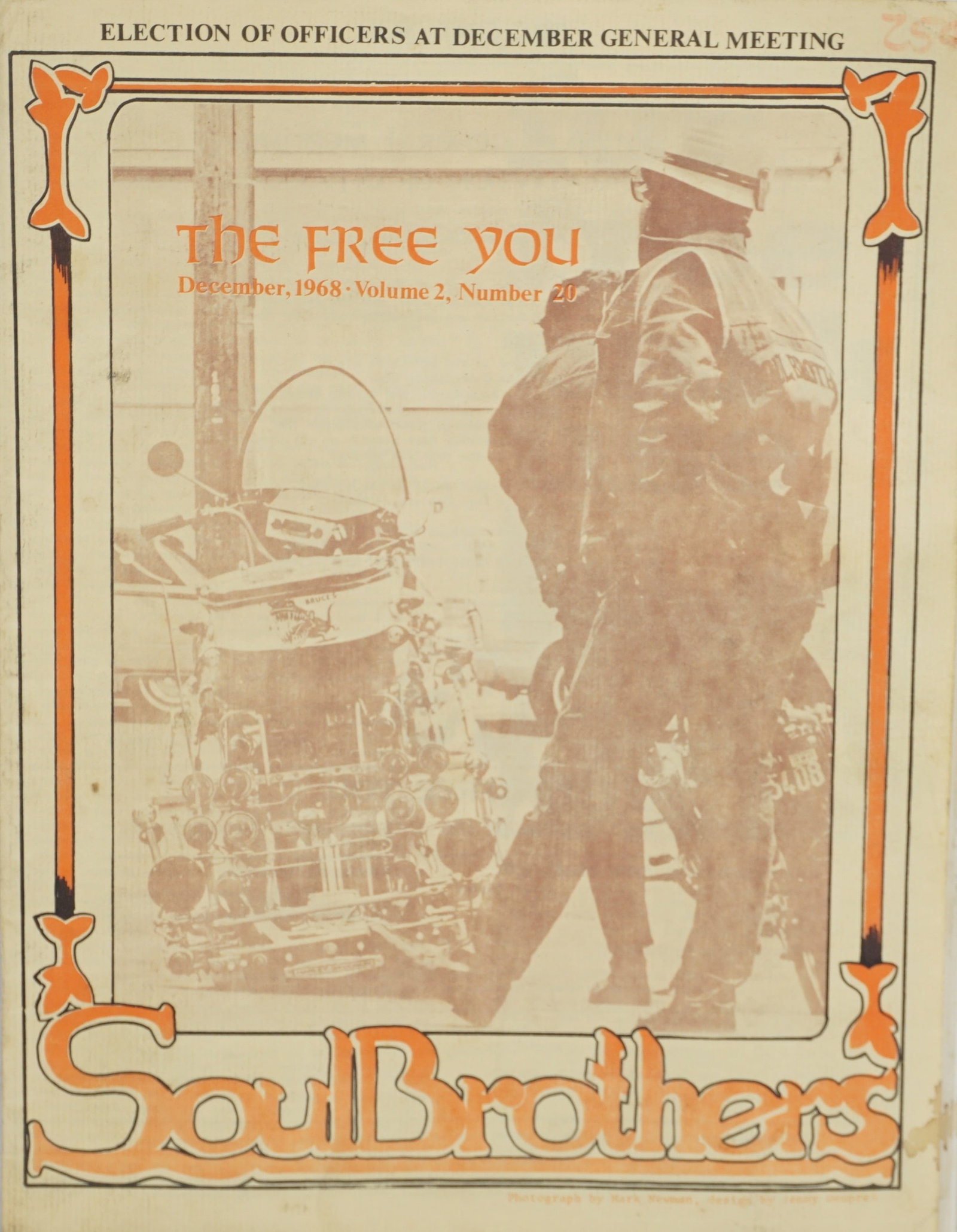 Vintage 1968 "The Free You" Magazine – Vol. 2, No. 20 (Soul Brothers Issue) (1 of 4)