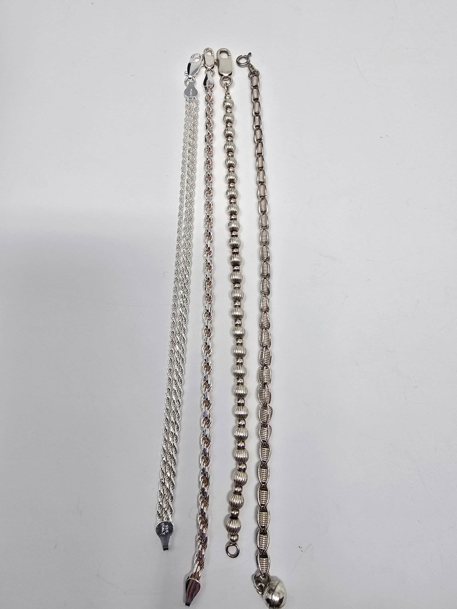 4 - 925 Sterling Silver Bracelets (1 of 5)