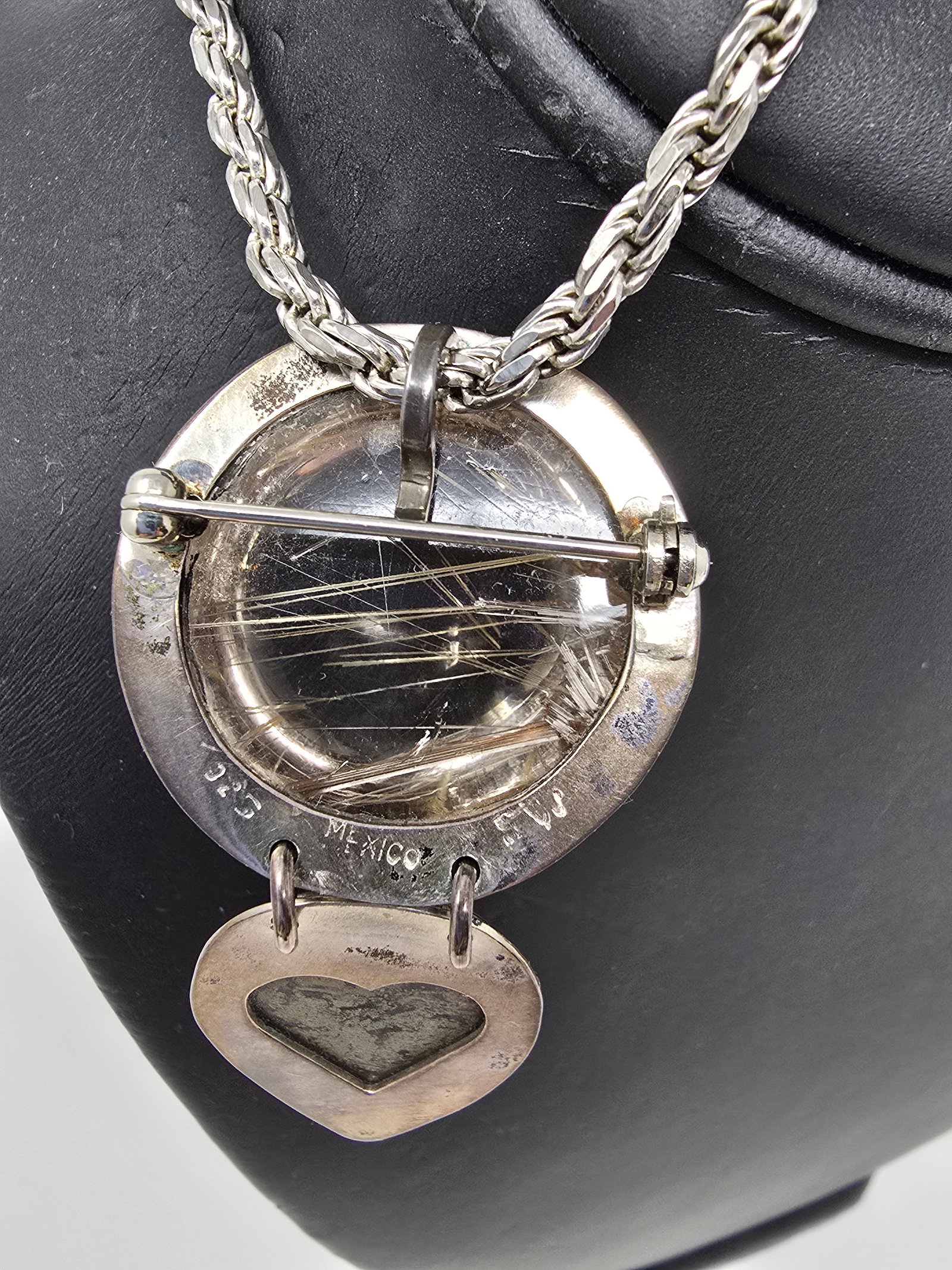925 Sterling Silver Pendant Necklace - 2