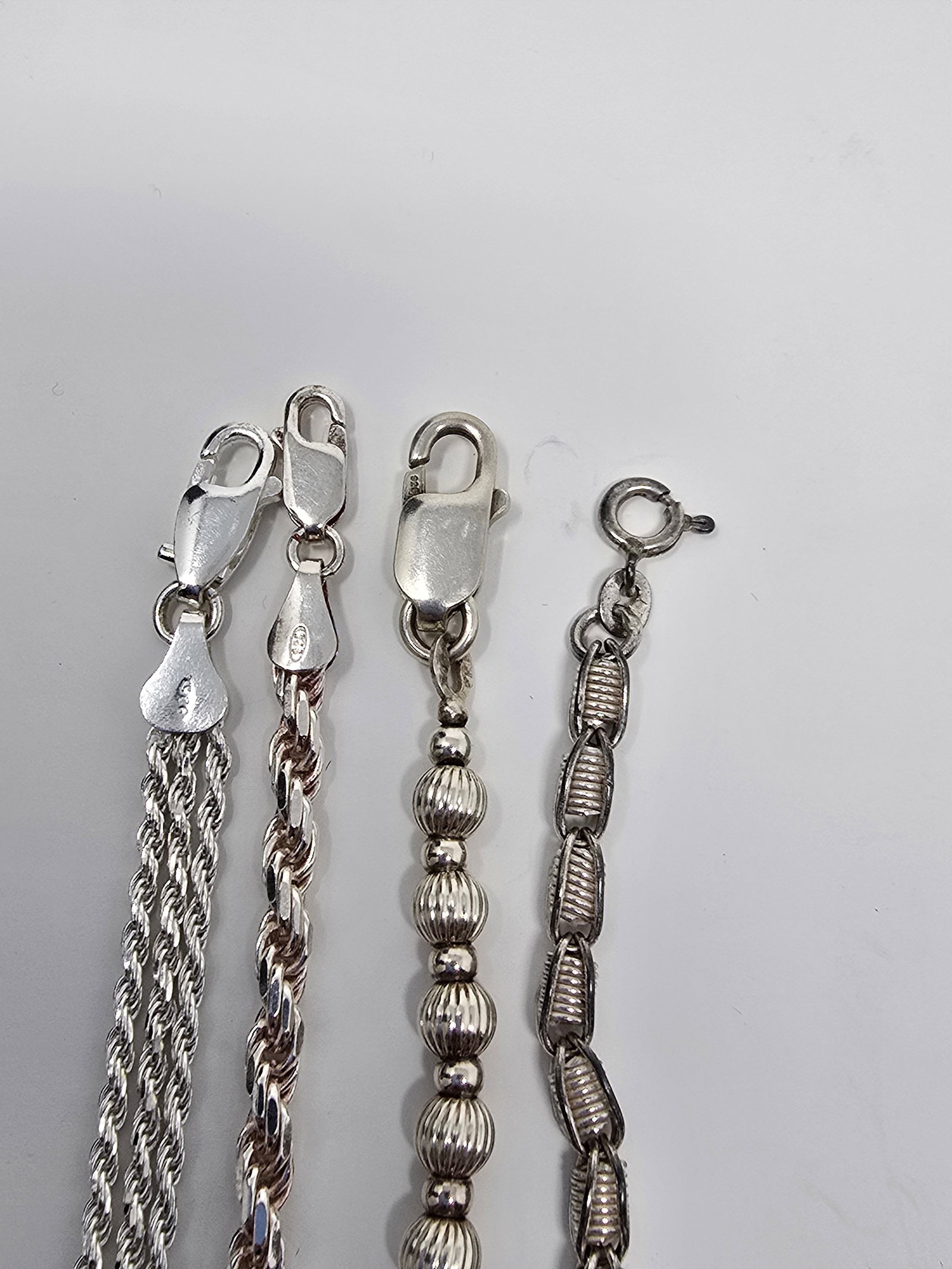 Lot of (4) 925 Sterling Silver Bracelets - 2