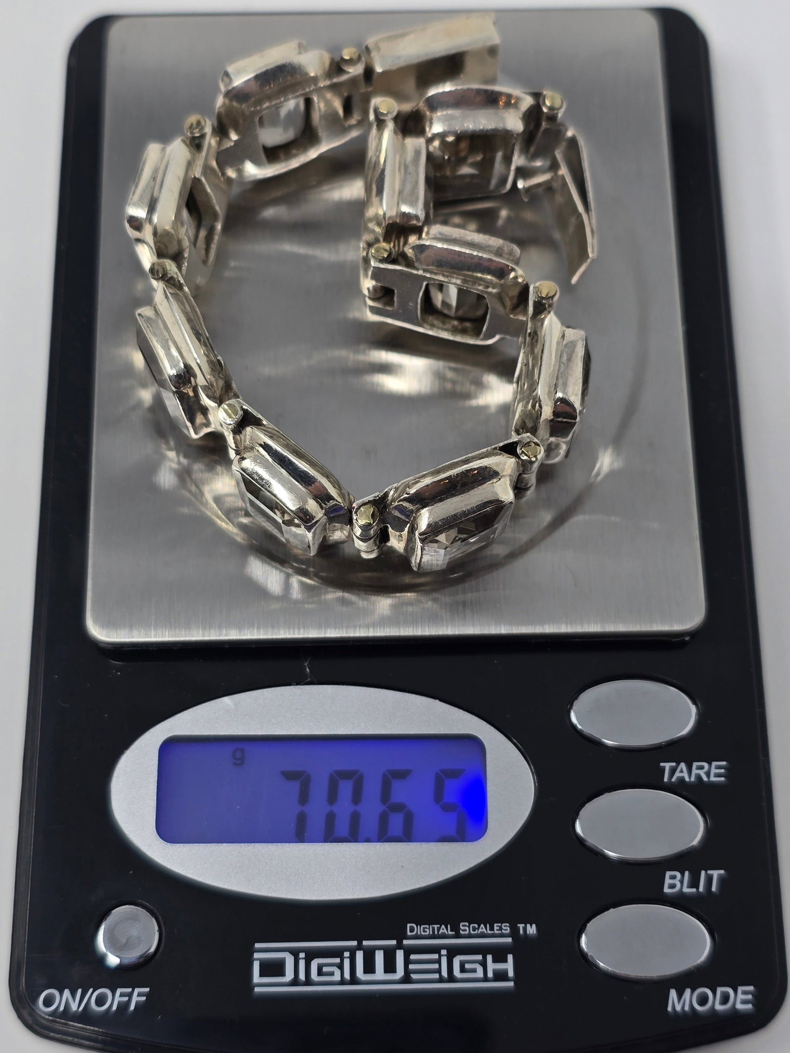 925 Sterling Silver Bracelet - 7