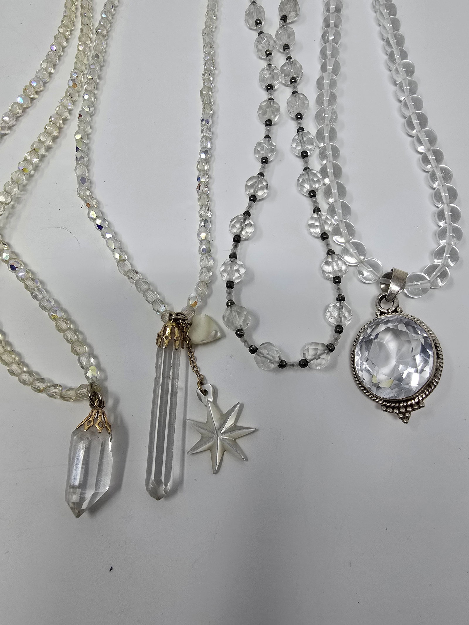 Lot of (4) "Savvy" By Swarovski Bracelets & Lot of (4) Multi-Strand Necklaces - 2