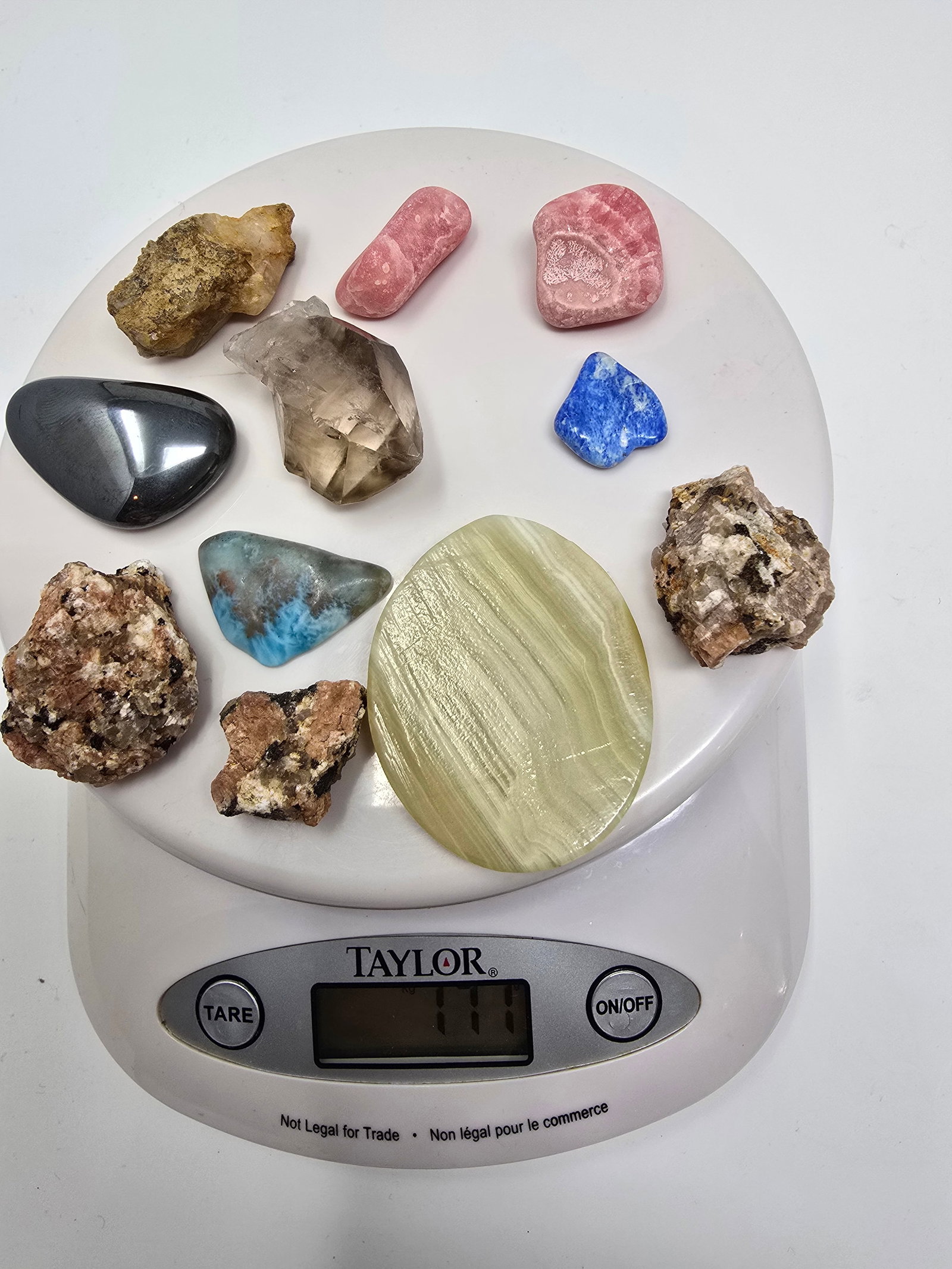 Mixed Lot of (11) Crystals - 3