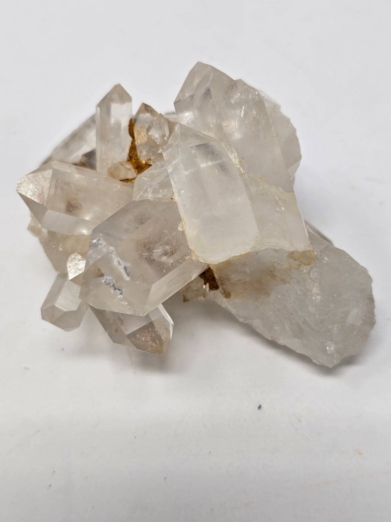 Lot of (3) Pieces of Clear Quartz Crystal (aka "Rock Crystal & "Herkimer Diamond") - 3