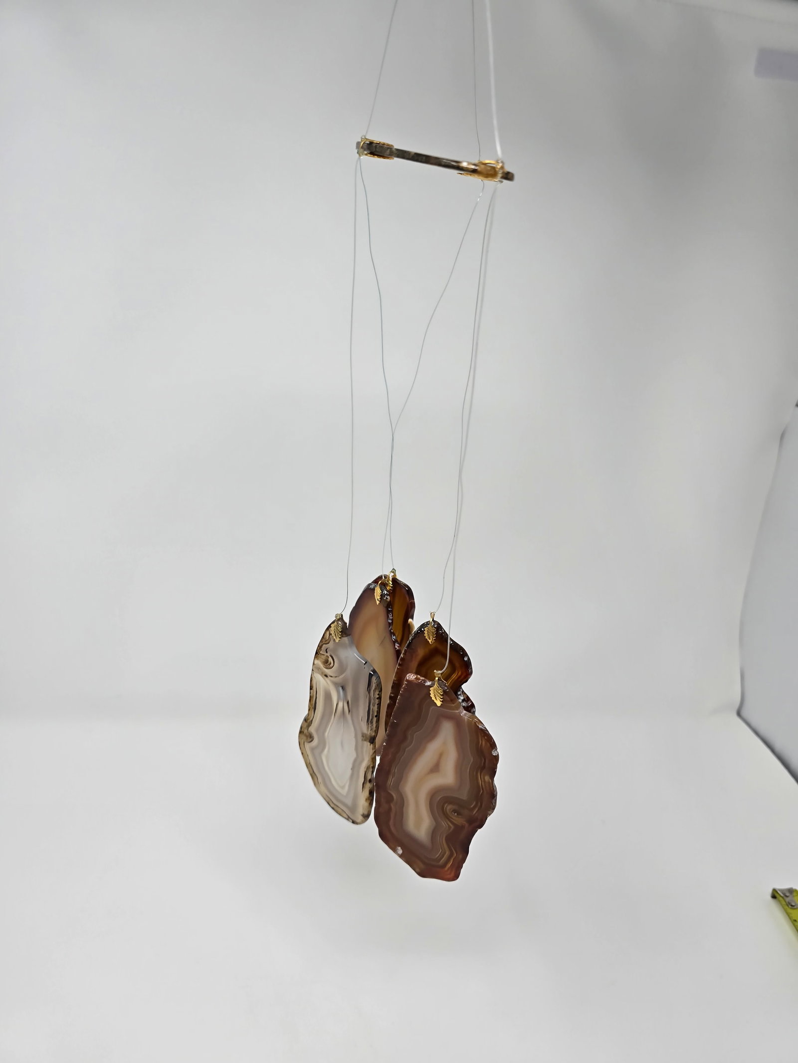 Beautiful "Agate Slices" Wind Chime - 2