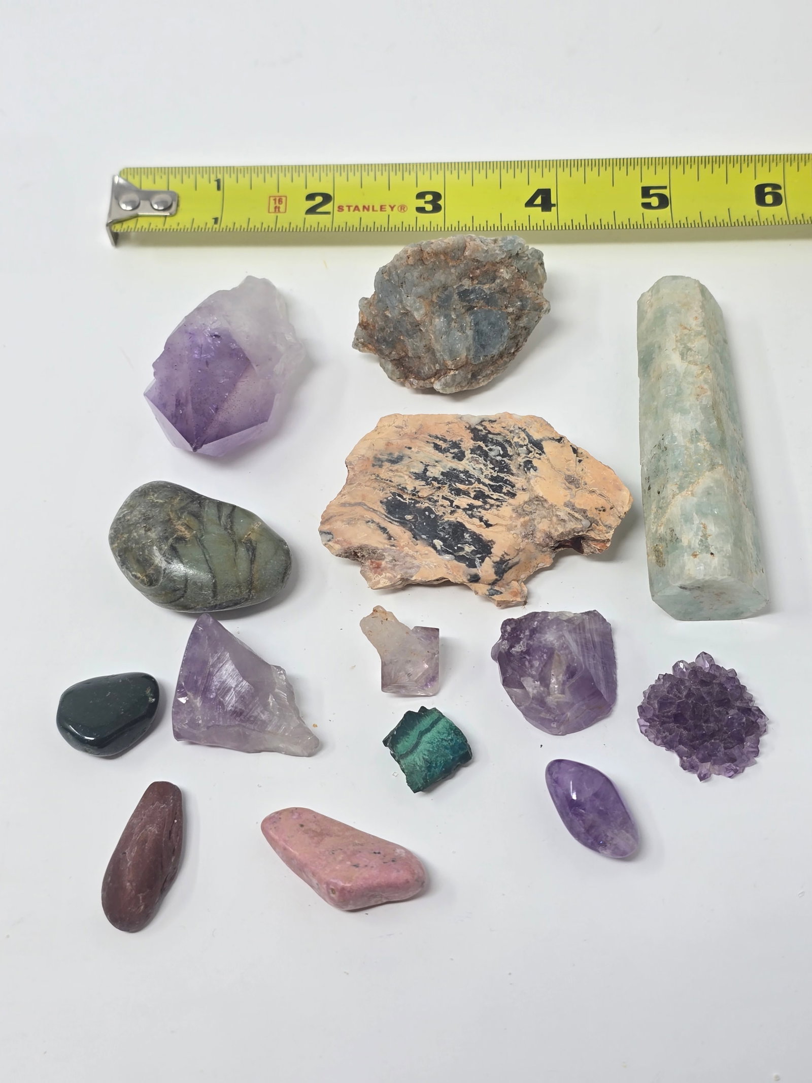 Mixed Lot of (15) Beautiful Crystals - 2