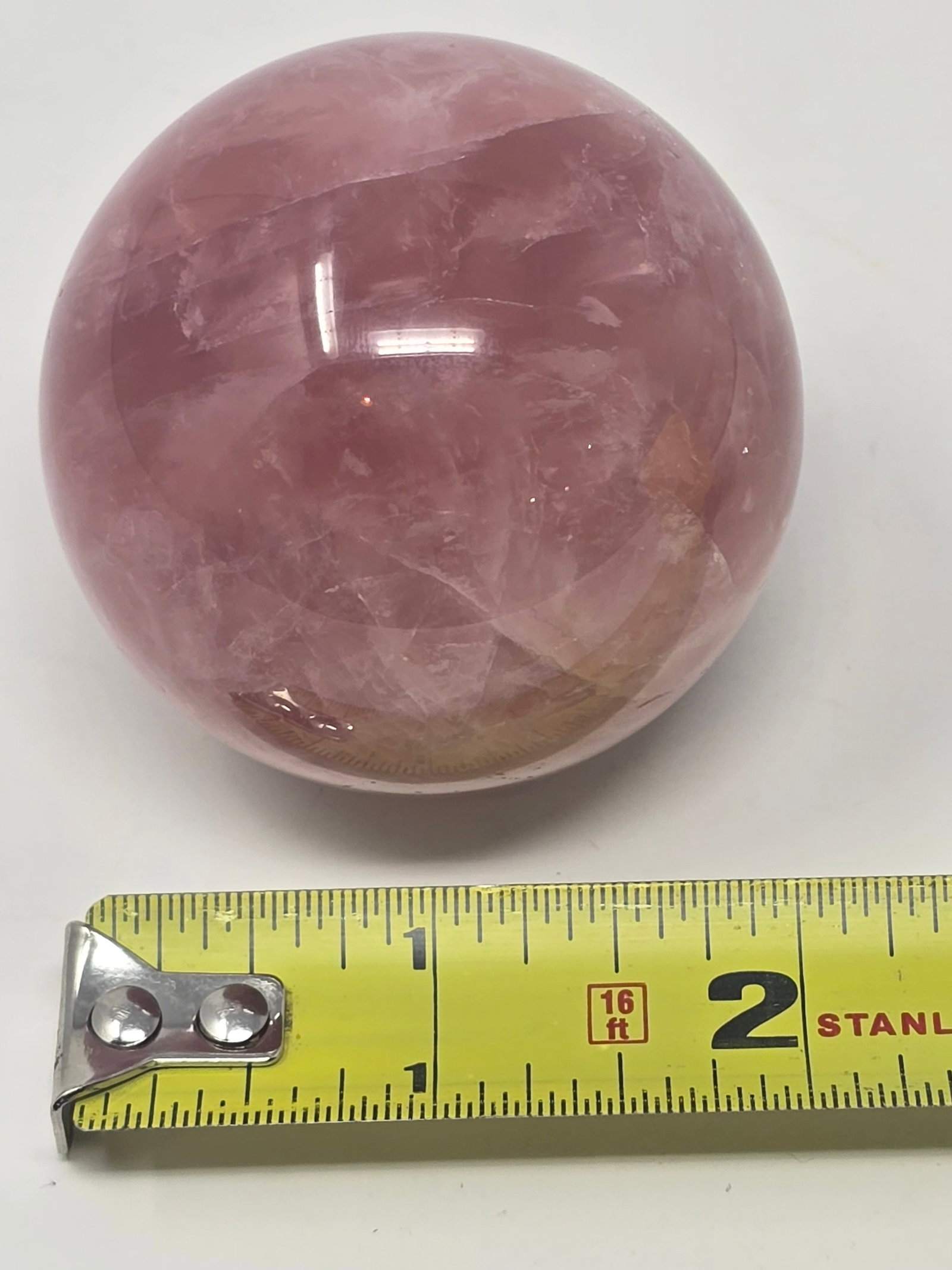 Rhodochrosite Crystal Sphere (aka "Inca Rose") - 2