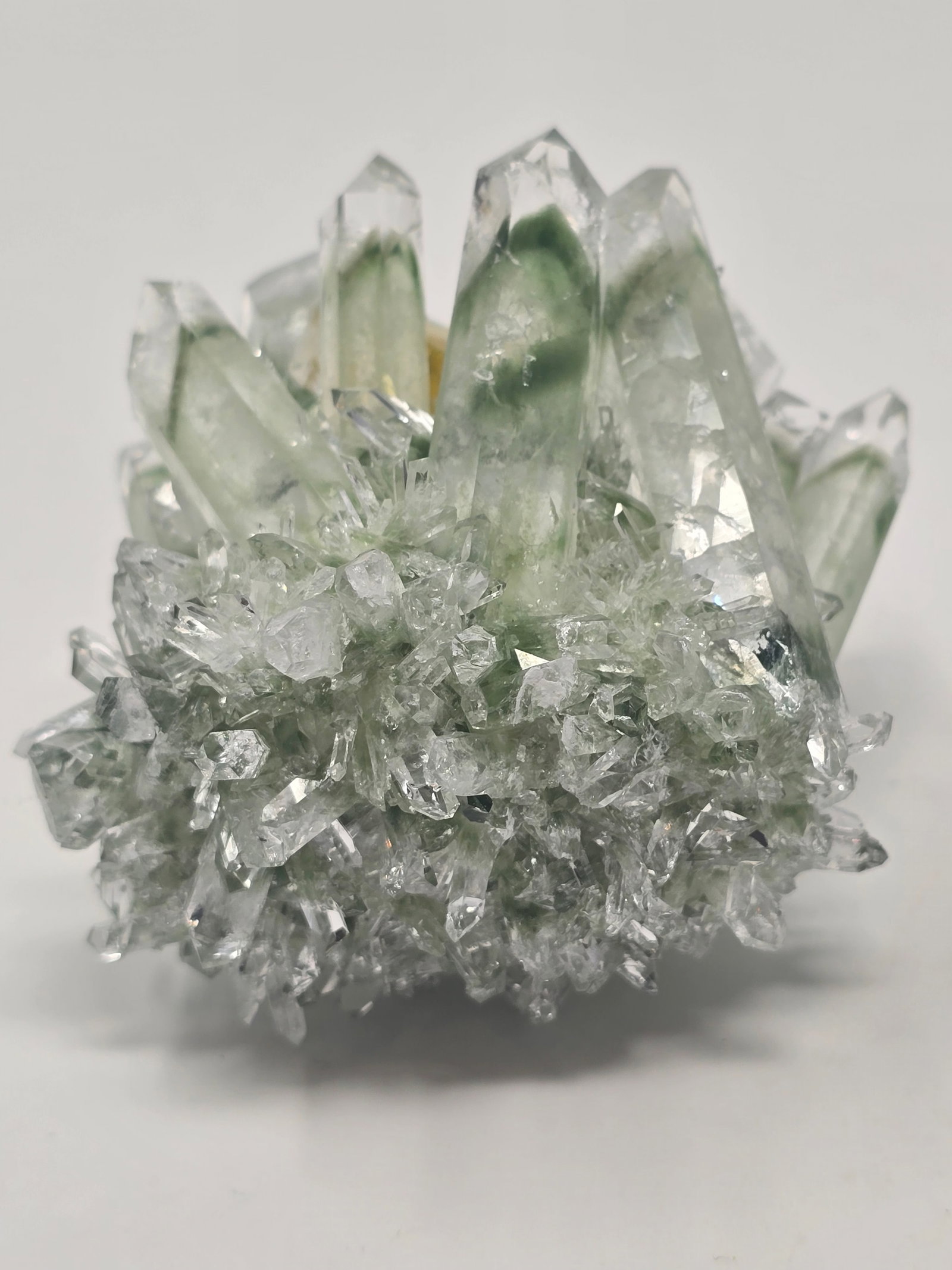 Beautiful Piece of Chromium Quartz Crystal with Embedded Citrine Crystal - 3
