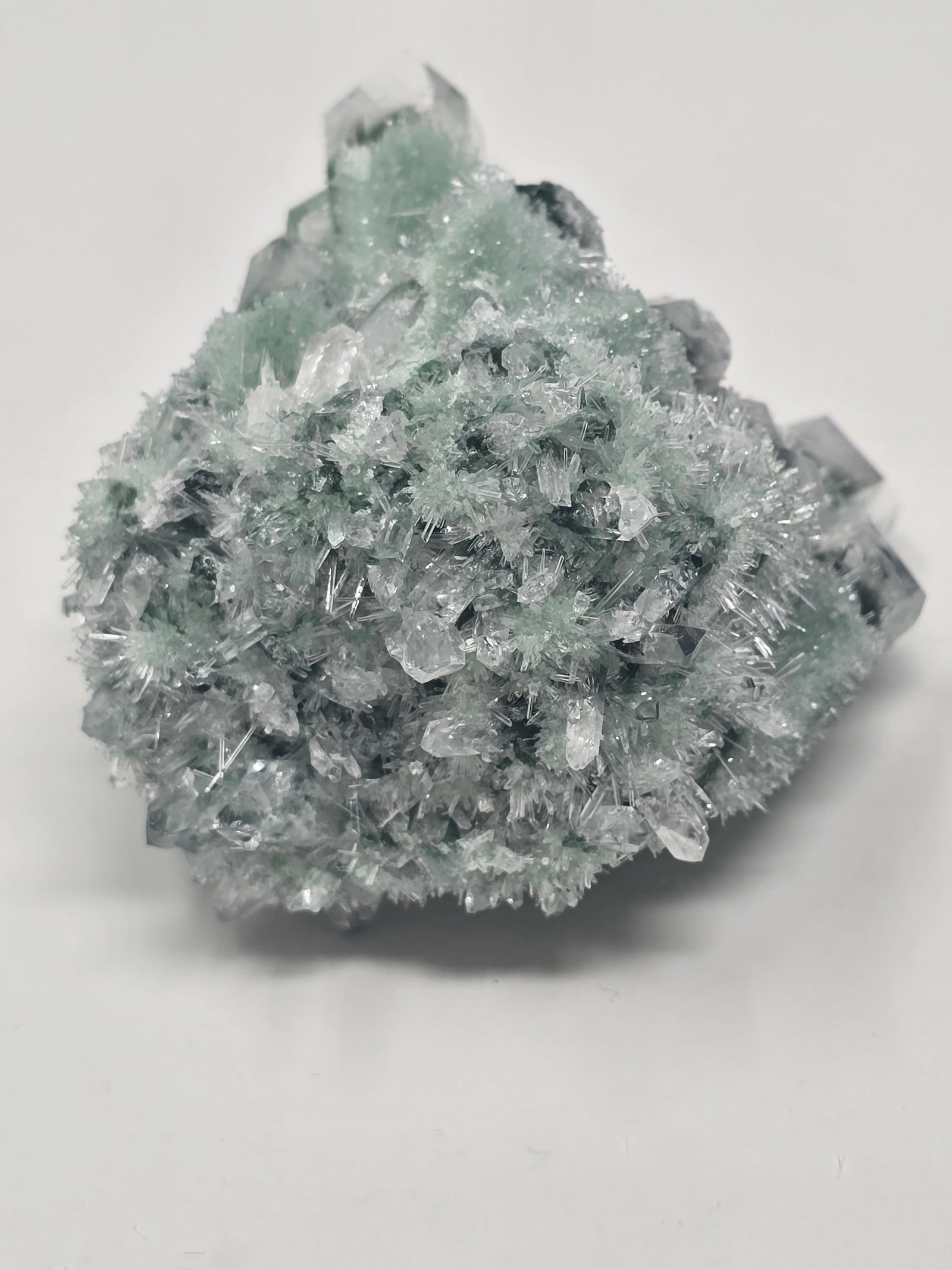 Beautiful Piece of Chromium Quartz Crystal with Embedded Citrine Crystal - 3