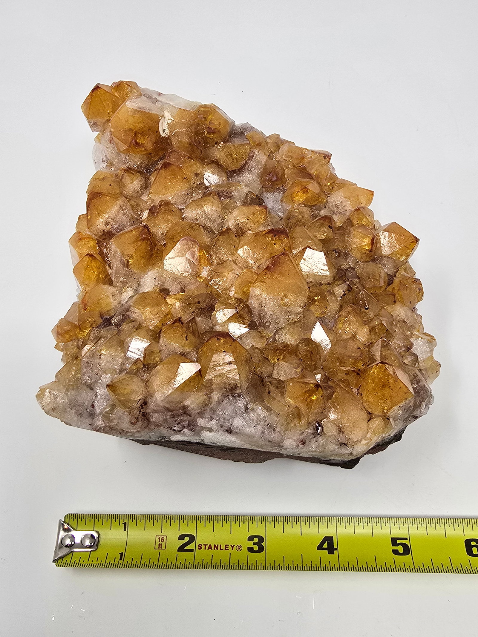 Large raw Citrine Crystal Cluster (aka "Lemon Quartz") - 3