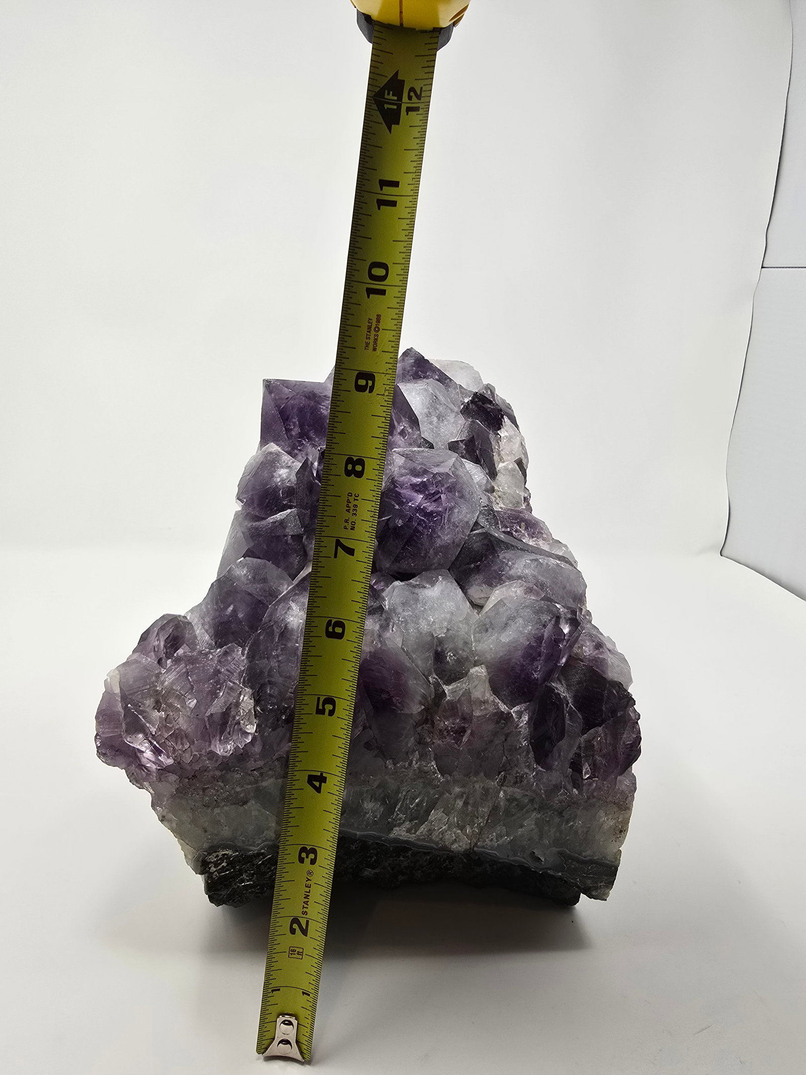 Beautiful Large Natural Amethyst Crystal Cluster - 10