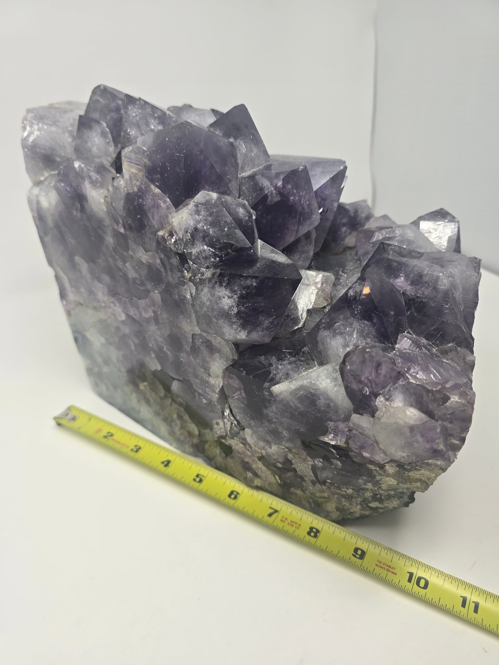 Beautiful Large Natural Amethyst Crystal Cluster - 12