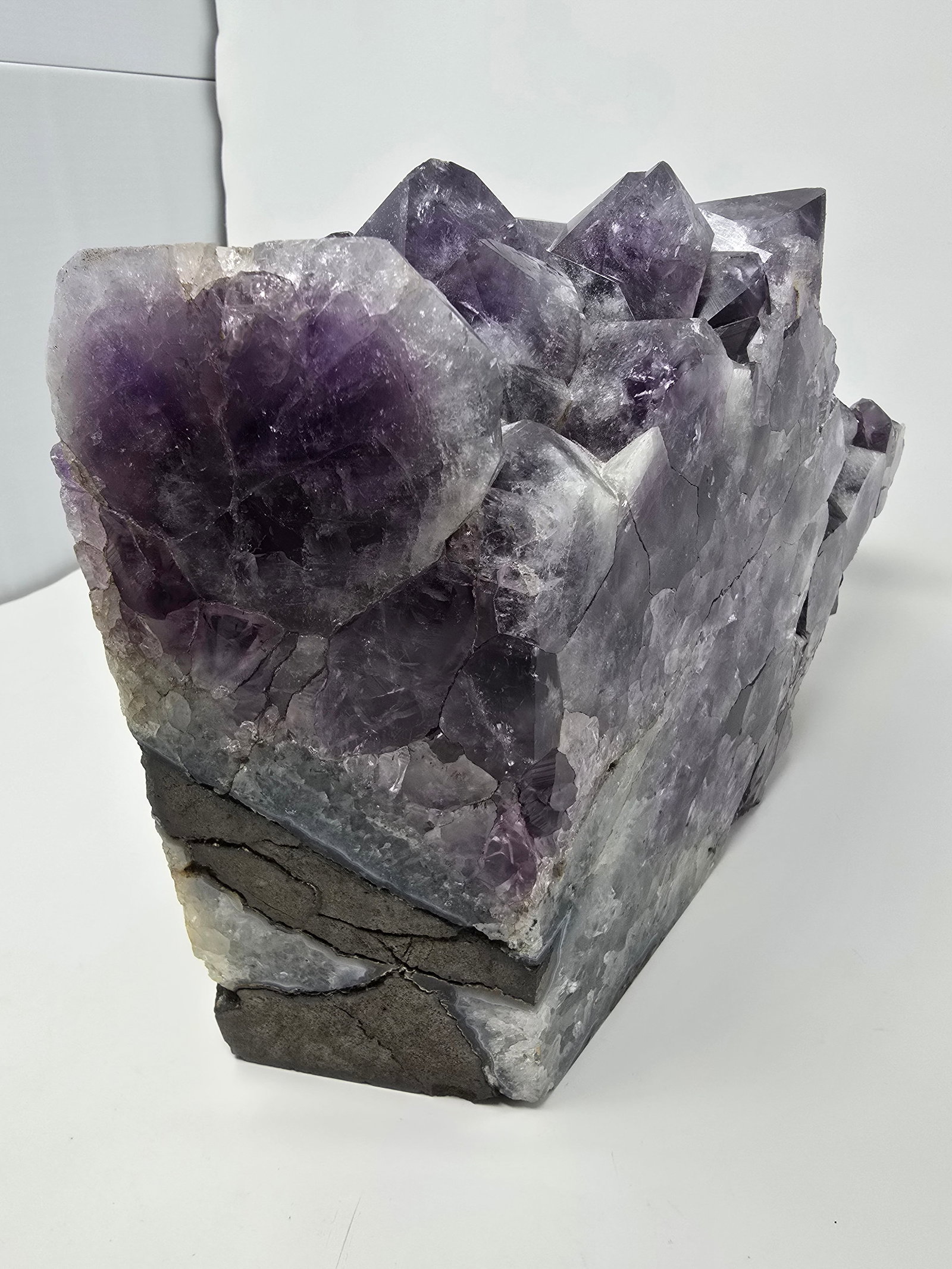 Beautiful Large Natural Amethyst Crystal Cluster - 4