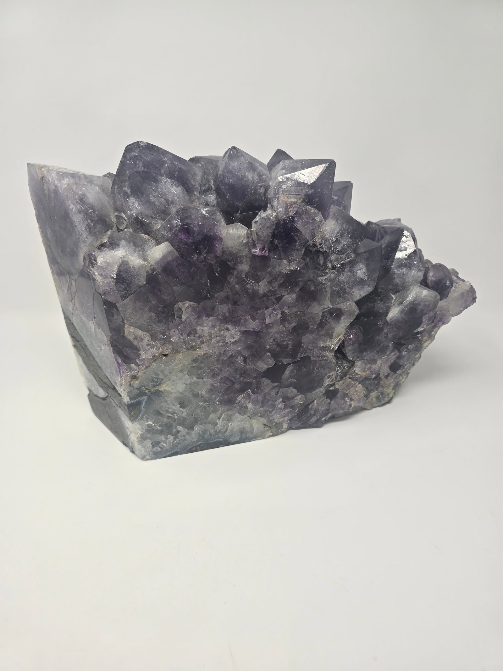 Beautiful Large Natural Amethyst Crystal Cluster - 6