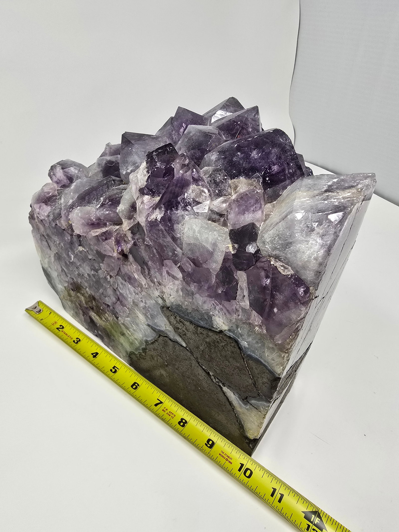 Beautiful Large Natural Amethyst Crystal Cluster - 7