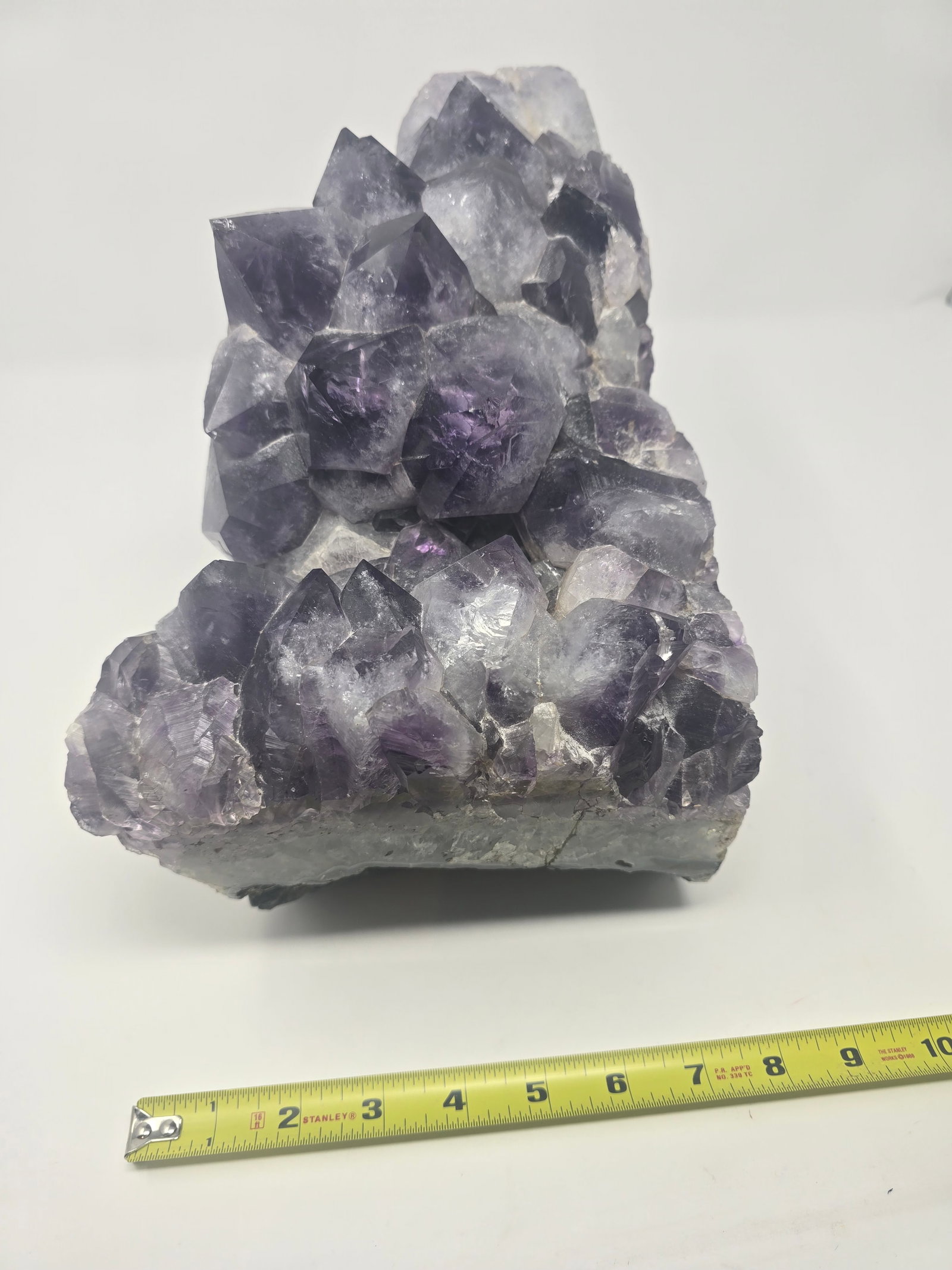 Beautiful Large Natural Amethyst Crystal Cluster - 8