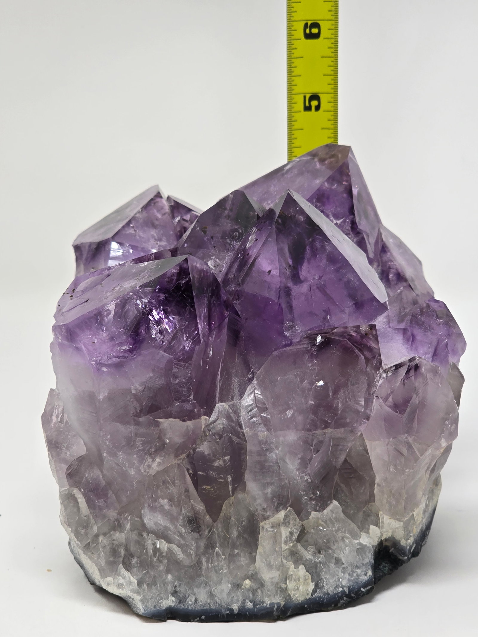 Beautiful Natural Amethyst Crystal Cluster - 7