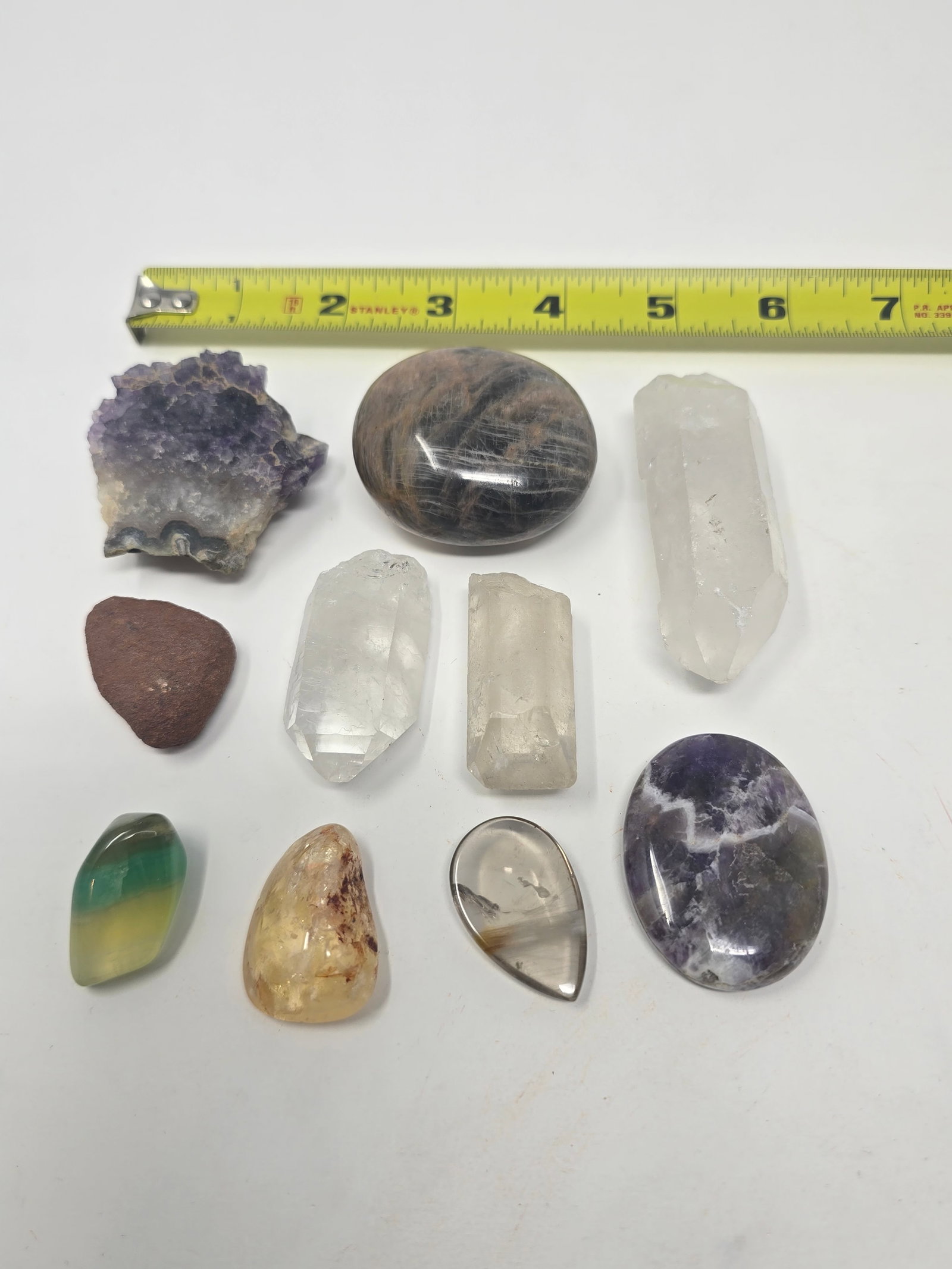 Mix Lot of (10) Crystals/Stones - 2