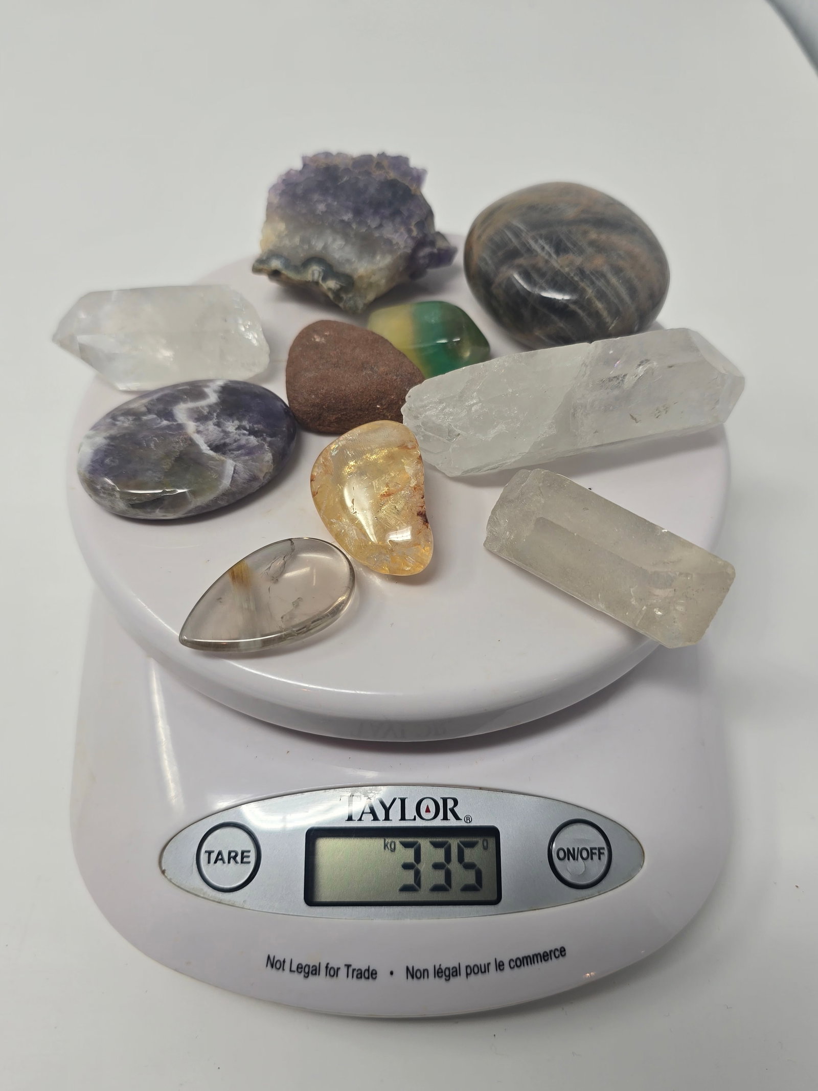 Mix Lot of (10) Crystals/Stones - 3