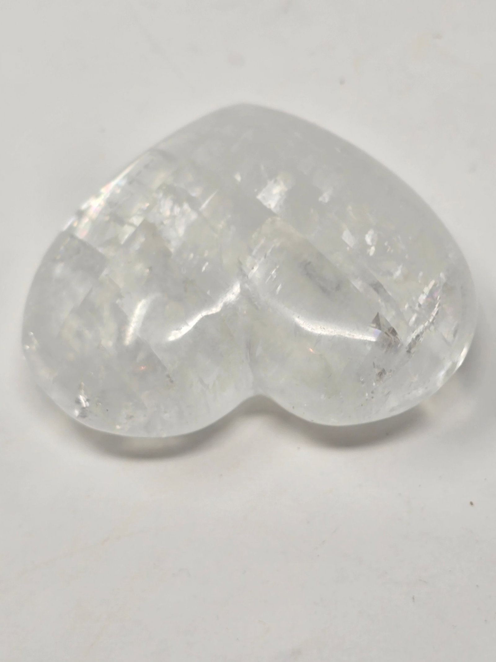 Large Calcite Crystal Heart - 2