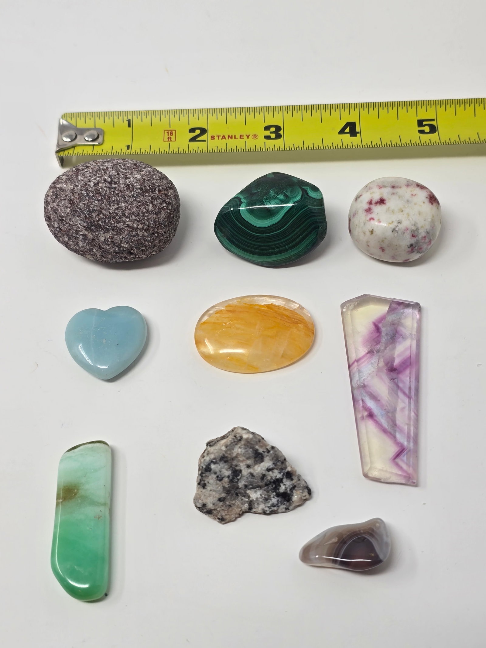 Mix Lot of (9) Beautiful Crystals - 2