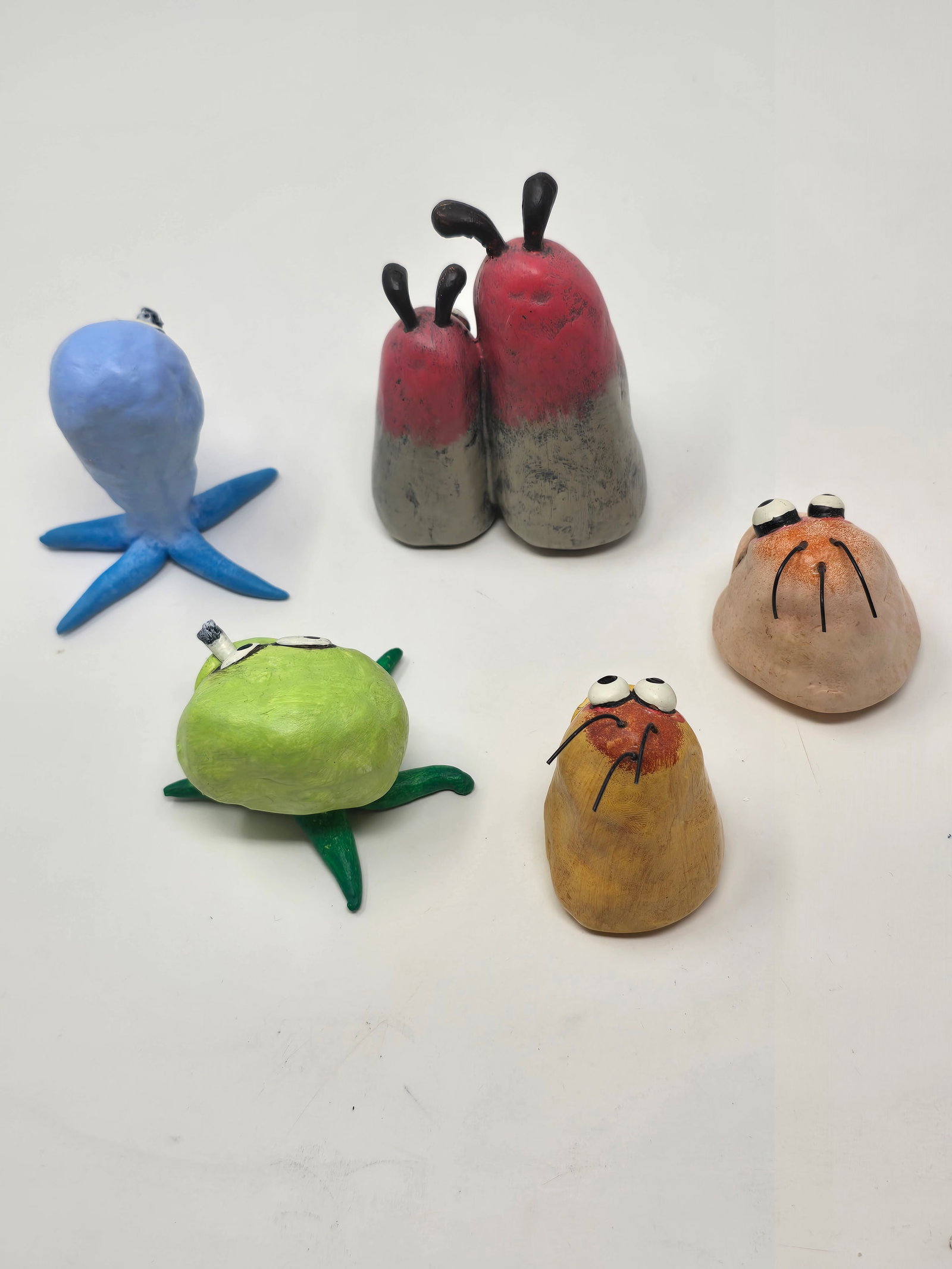 Handmade Clay Figurine Collection - 2