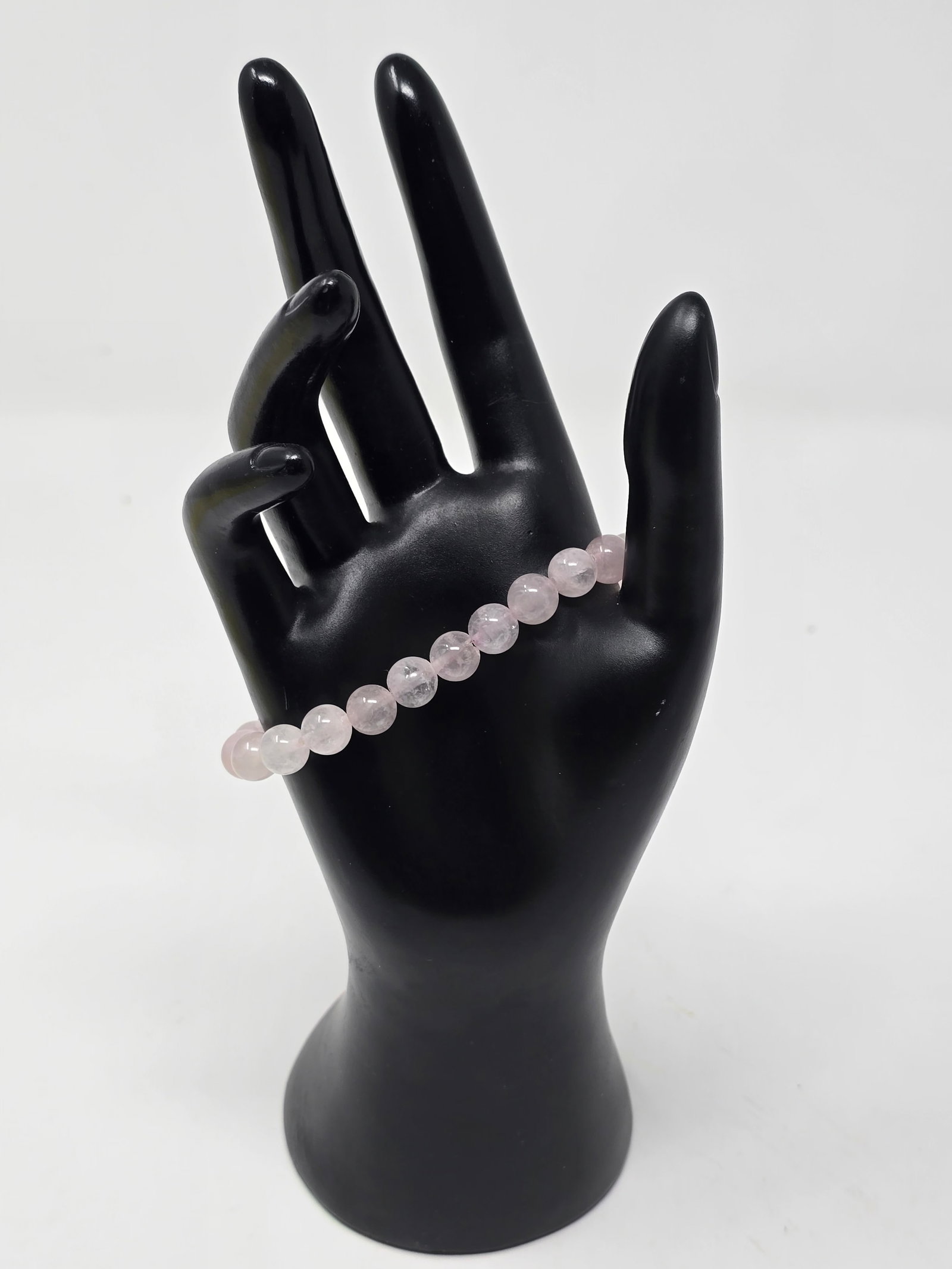Rose Quartz Crystal Bracelet ("Heart Stone" & "Love Stone") - 2