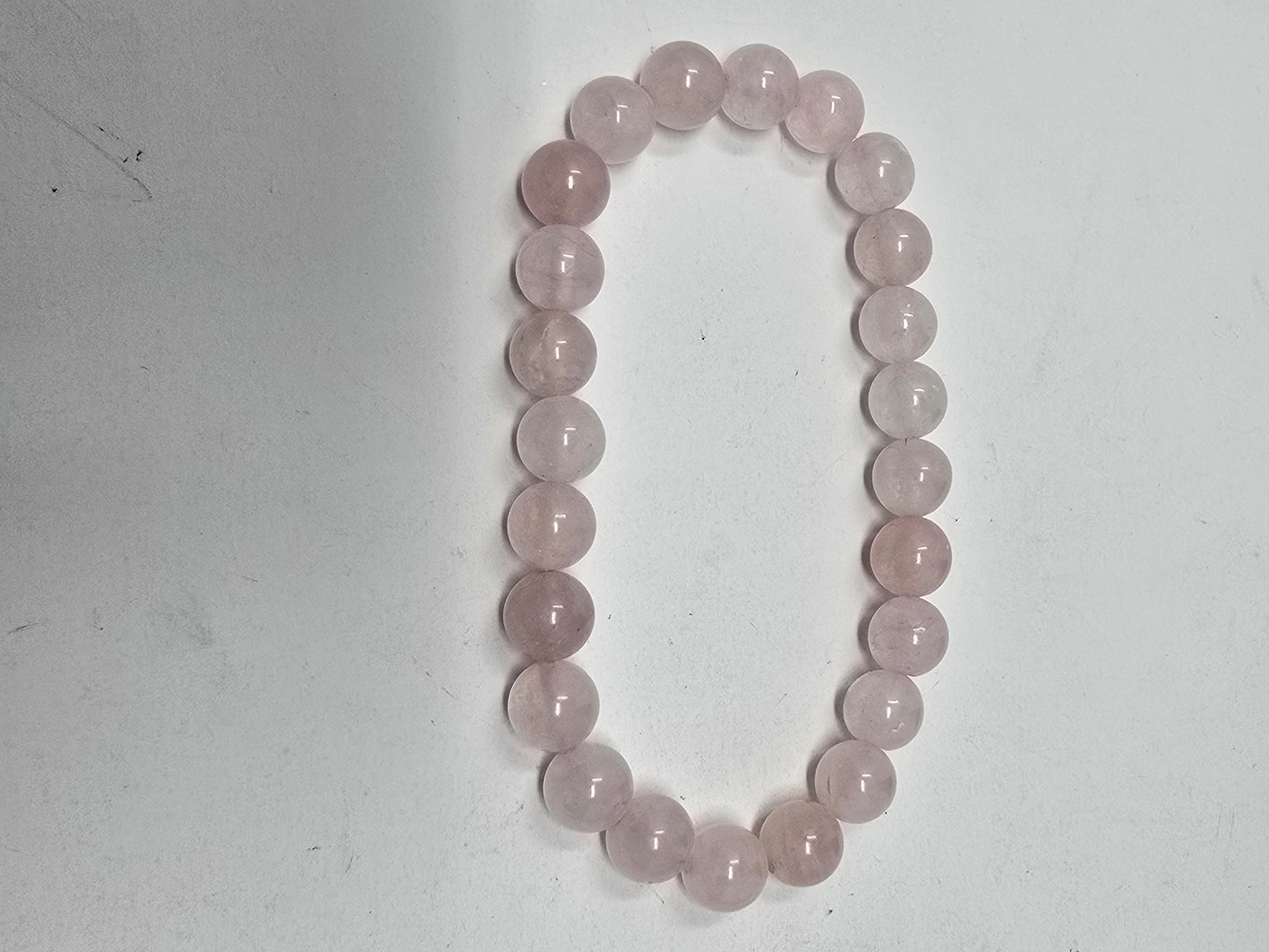 Rose Quartz Crystal Bracelet ("Heart Stone" & "Love Stone") - 4