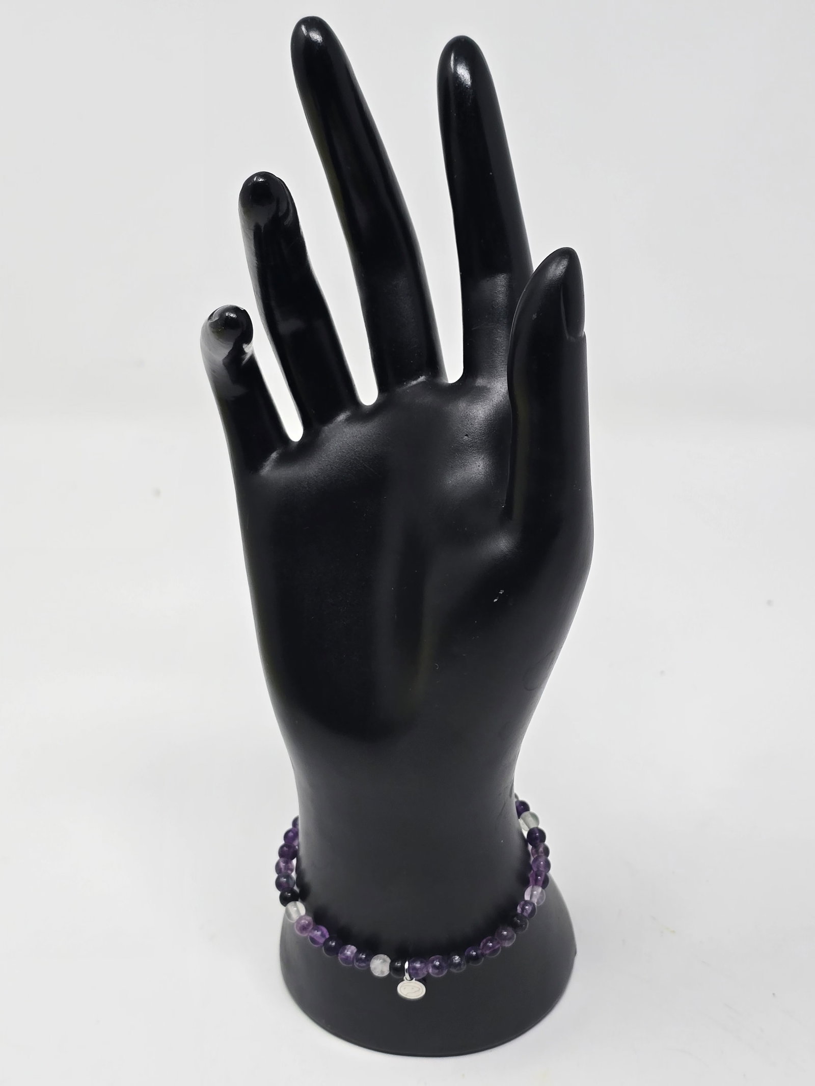 Amethyst Crystal Bracelet (aka "Purple Fluorite") - 2
