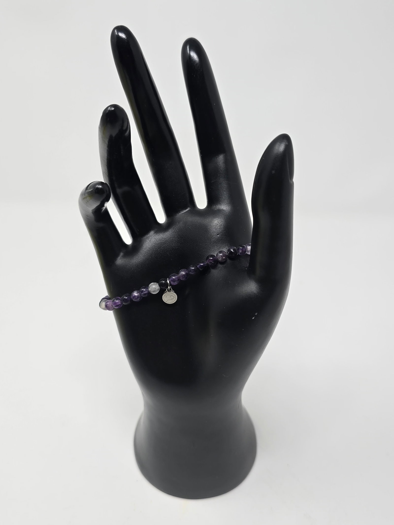 Amethyst Crystal Bracelet (aka "Purple Fluorite") - 3