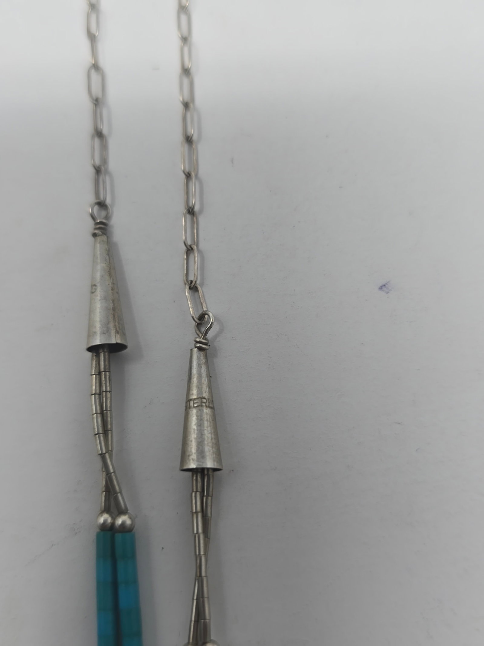 Stunning Native American Southwestern Turquoise Set - 9