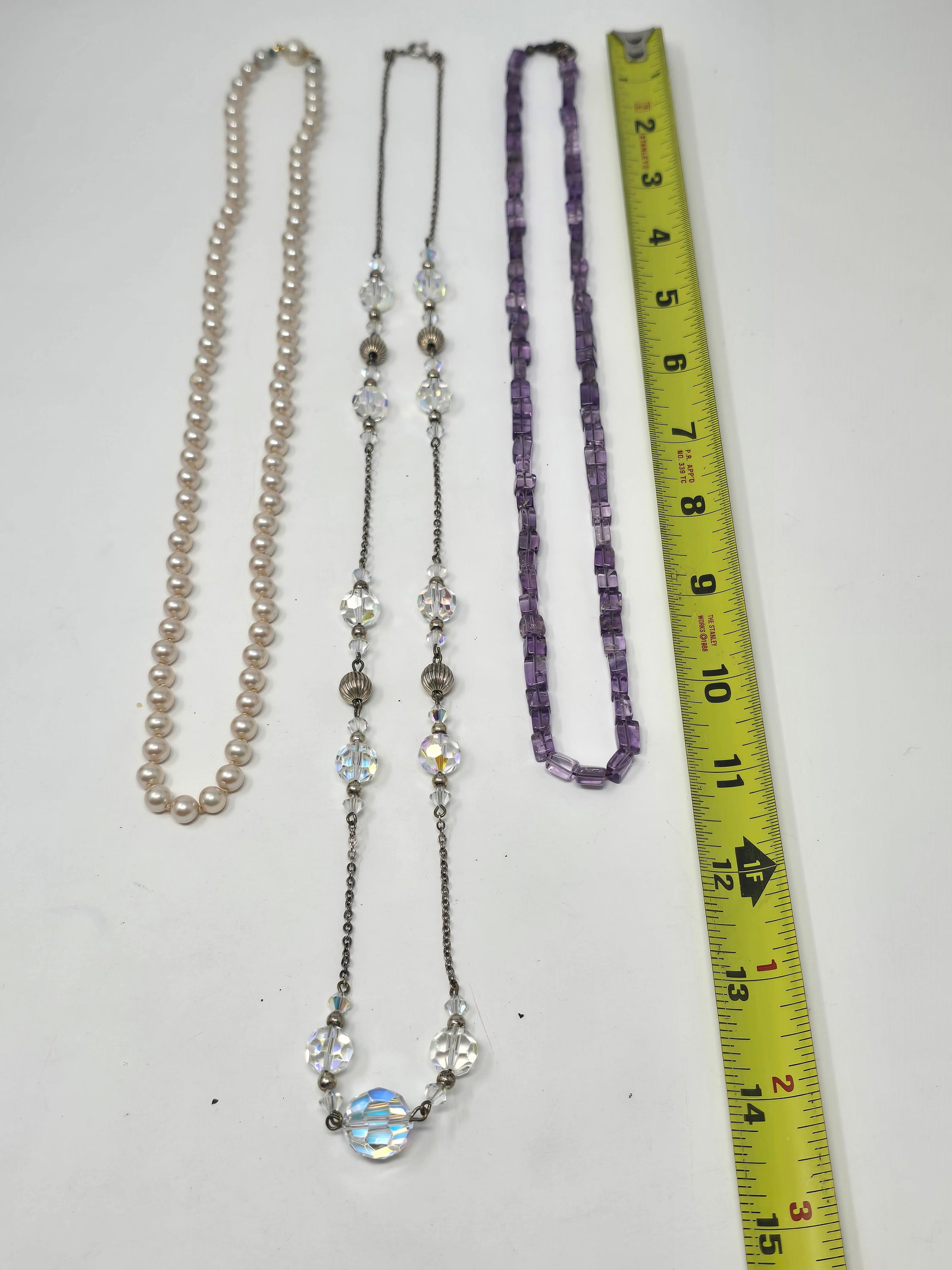 Lot of (3) Beautiful Beaded Necklaces - 5