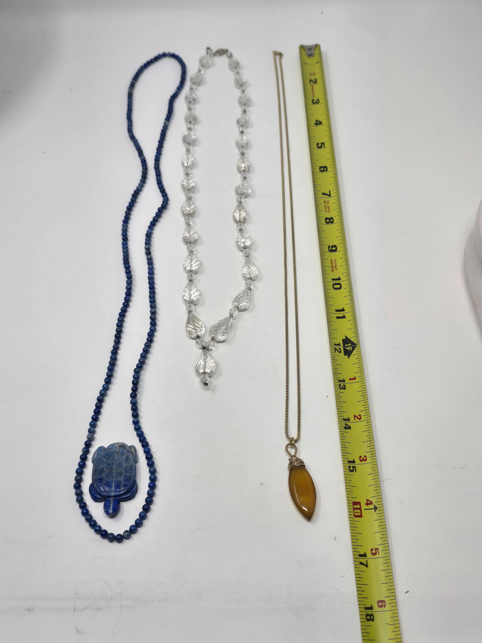 Lot of (3) Beautiful Beaded Necklaces - 4