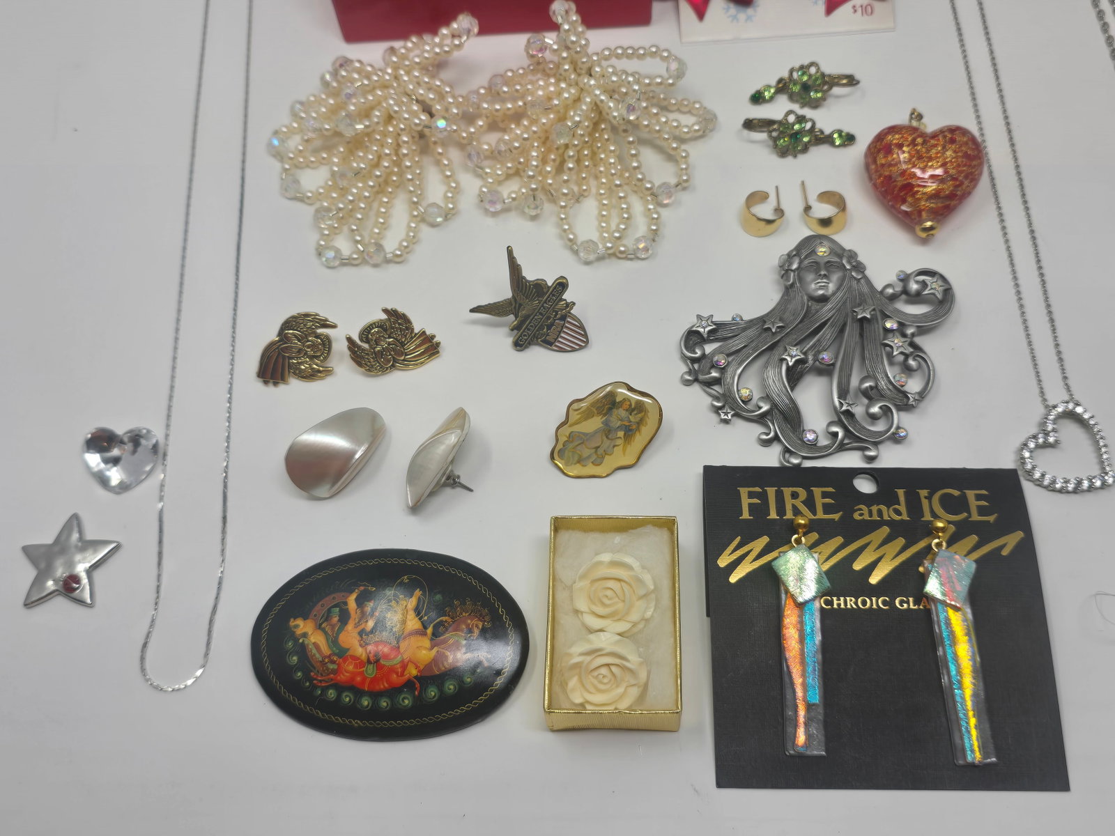 Mixed Lot of Gold & Silver Tone Jewelry - 3