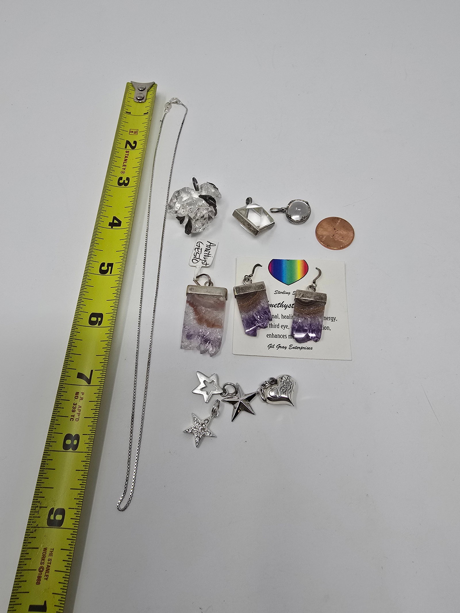 Mixed Lot of 925 Sterling Silver Pieces - 2