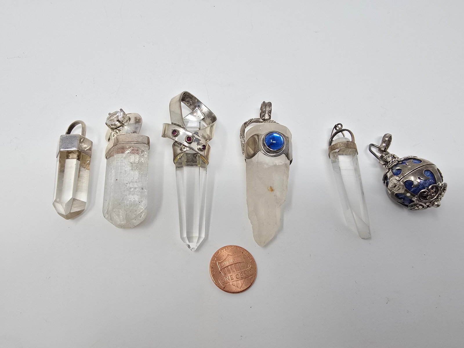 Mixed lot of (6) Crystal Healing Jewelry Pieces - 2