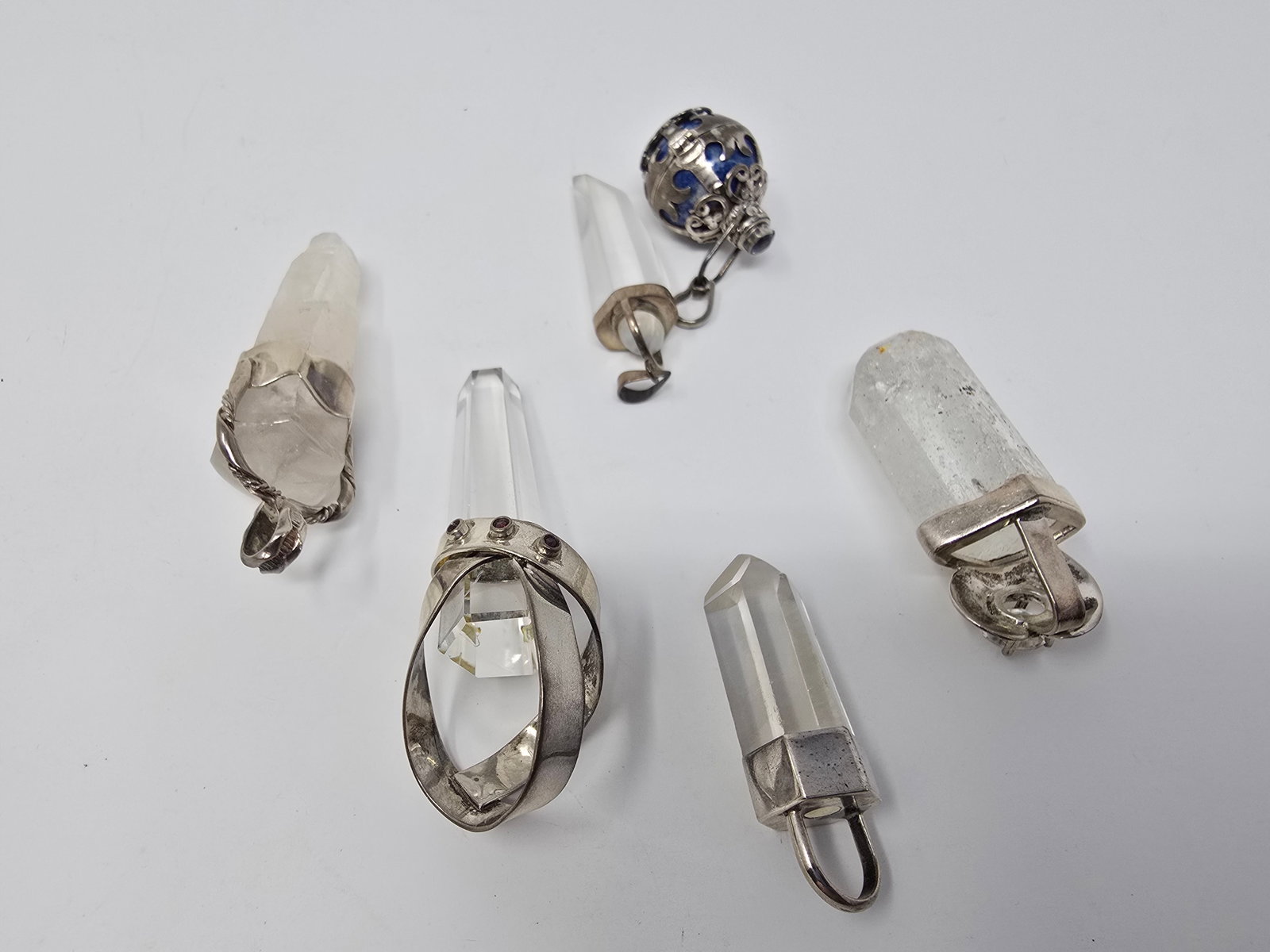 Mixed lot of (6) Crystal Healing Jewelry Pieces - 5