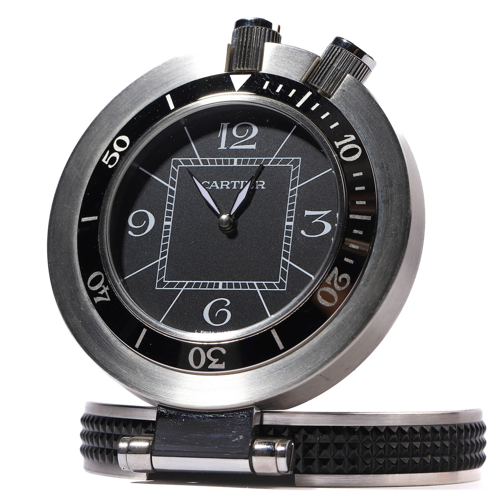 CARTIER TABLE CLOCK - 6