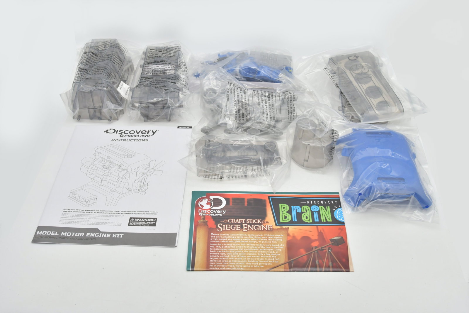 Discovery Mindblown Model Engine Kit 104 Piece - 6